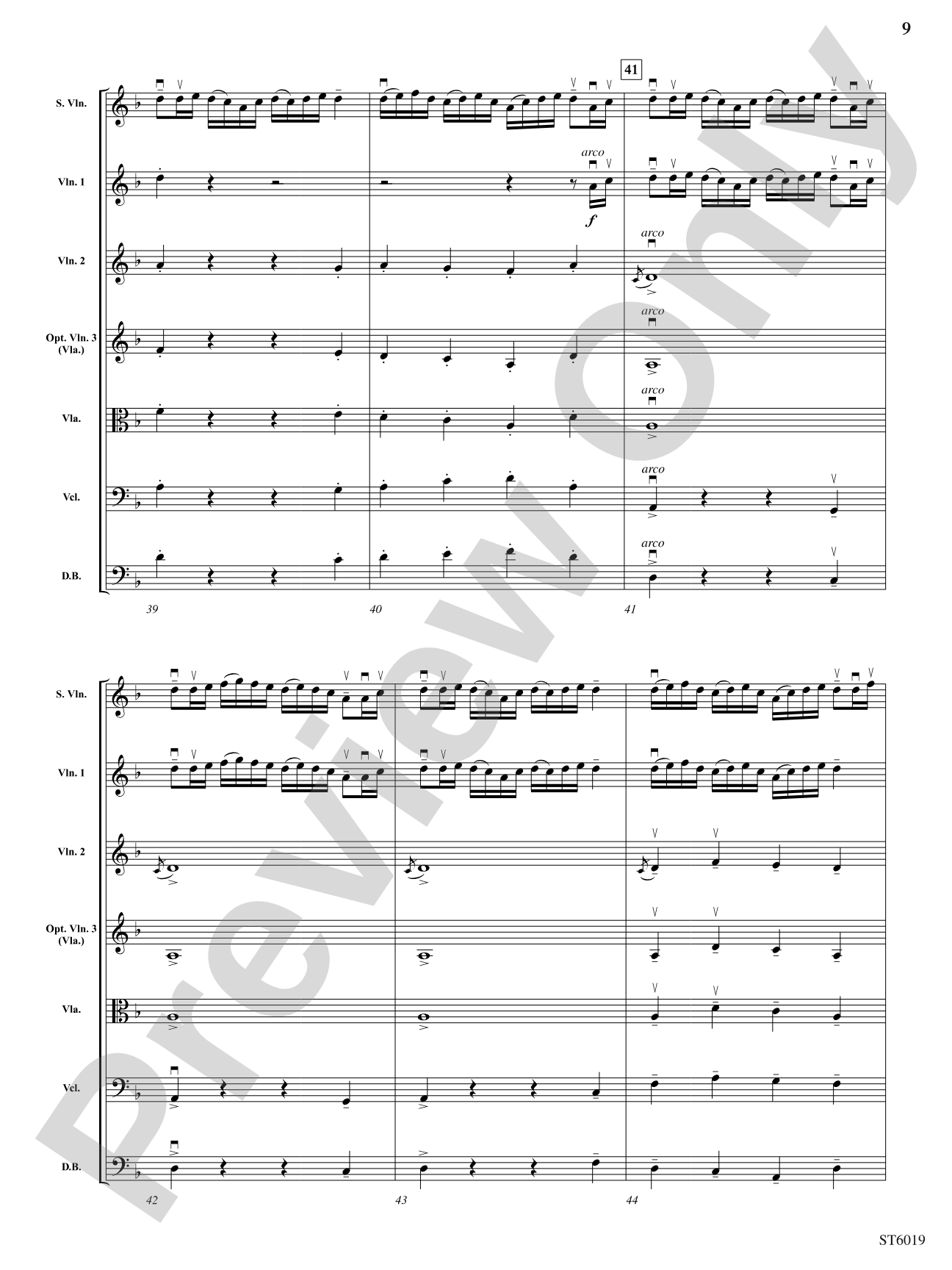 Celtic Roots: String Orchestra Conductor Score & Parts