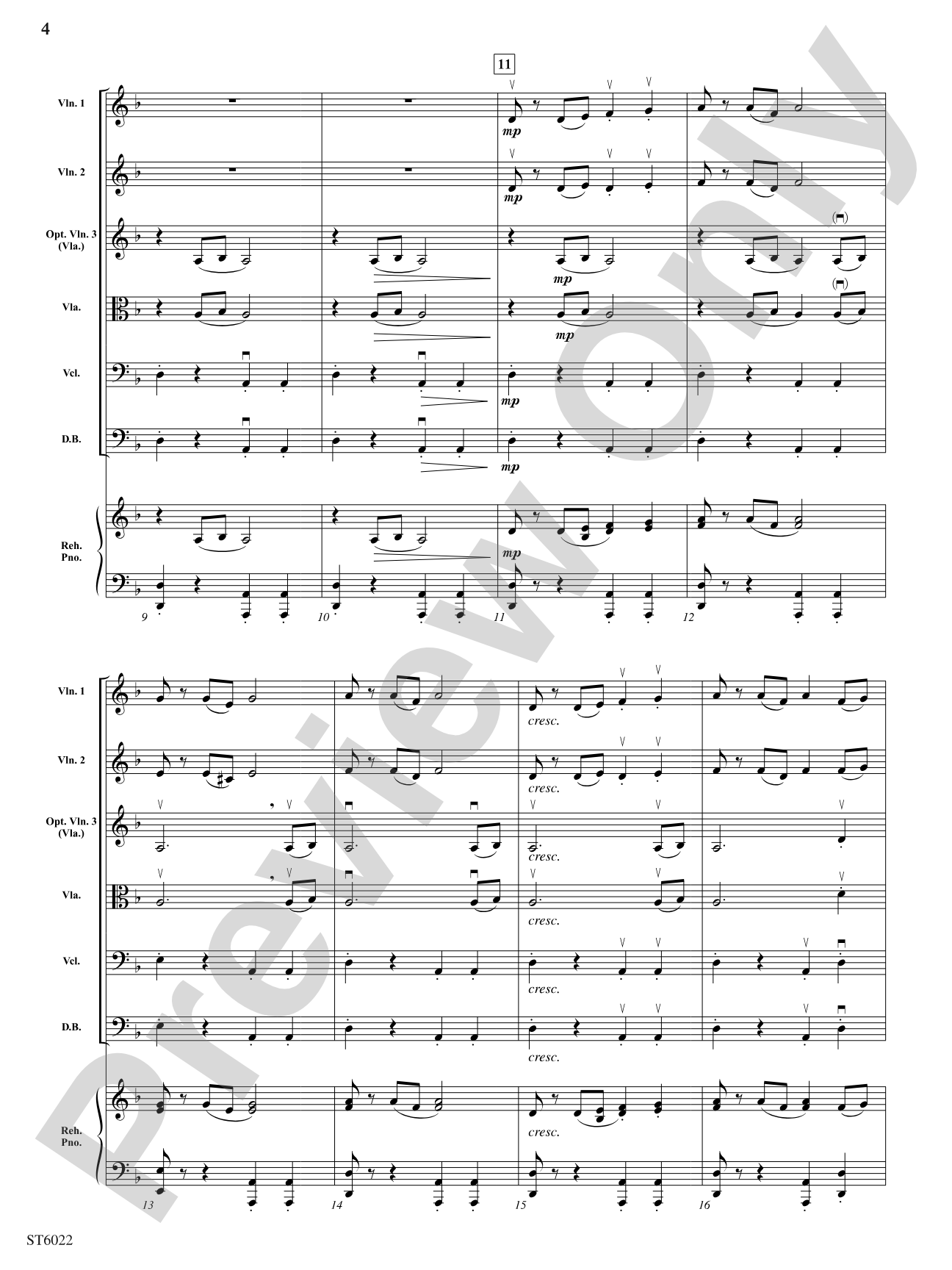 Jericho Journey: String Orchestra Conductor Score & Parts