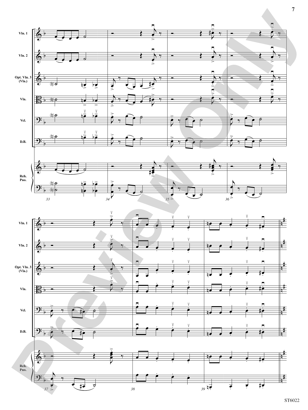Jericho Journey: String Orchestra Conductor Score & Parts