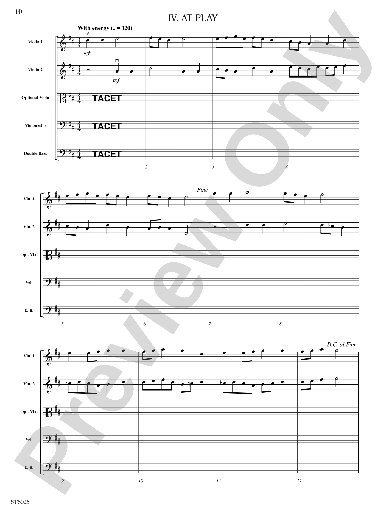 Medieval Scenes: String Orchestra Conductor Score & Parts