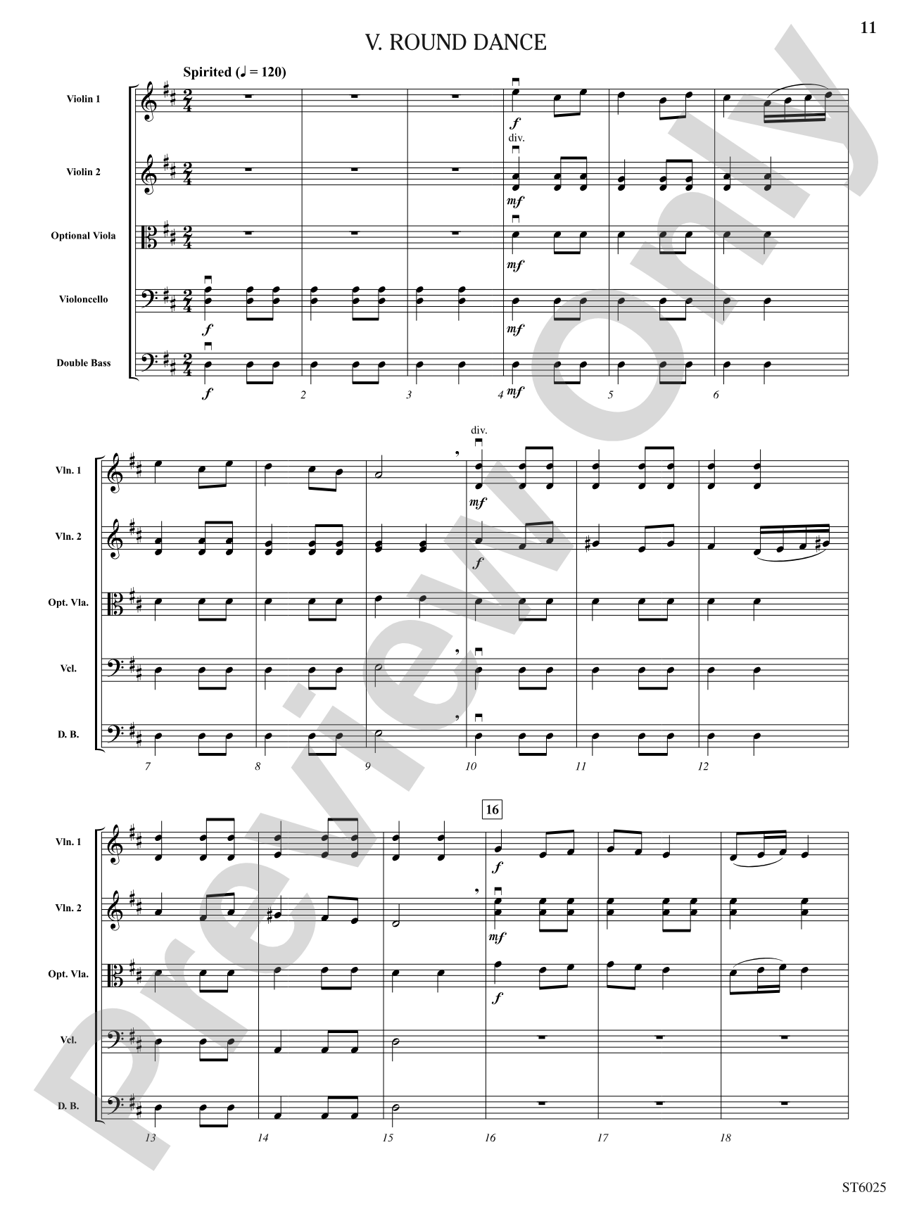 Medieval Scenes: String Orchestra Conductor Score & Parts