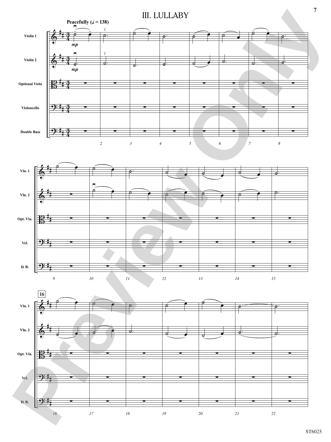 Medieval Scenes: String Orchestra Conductor Score & Parts