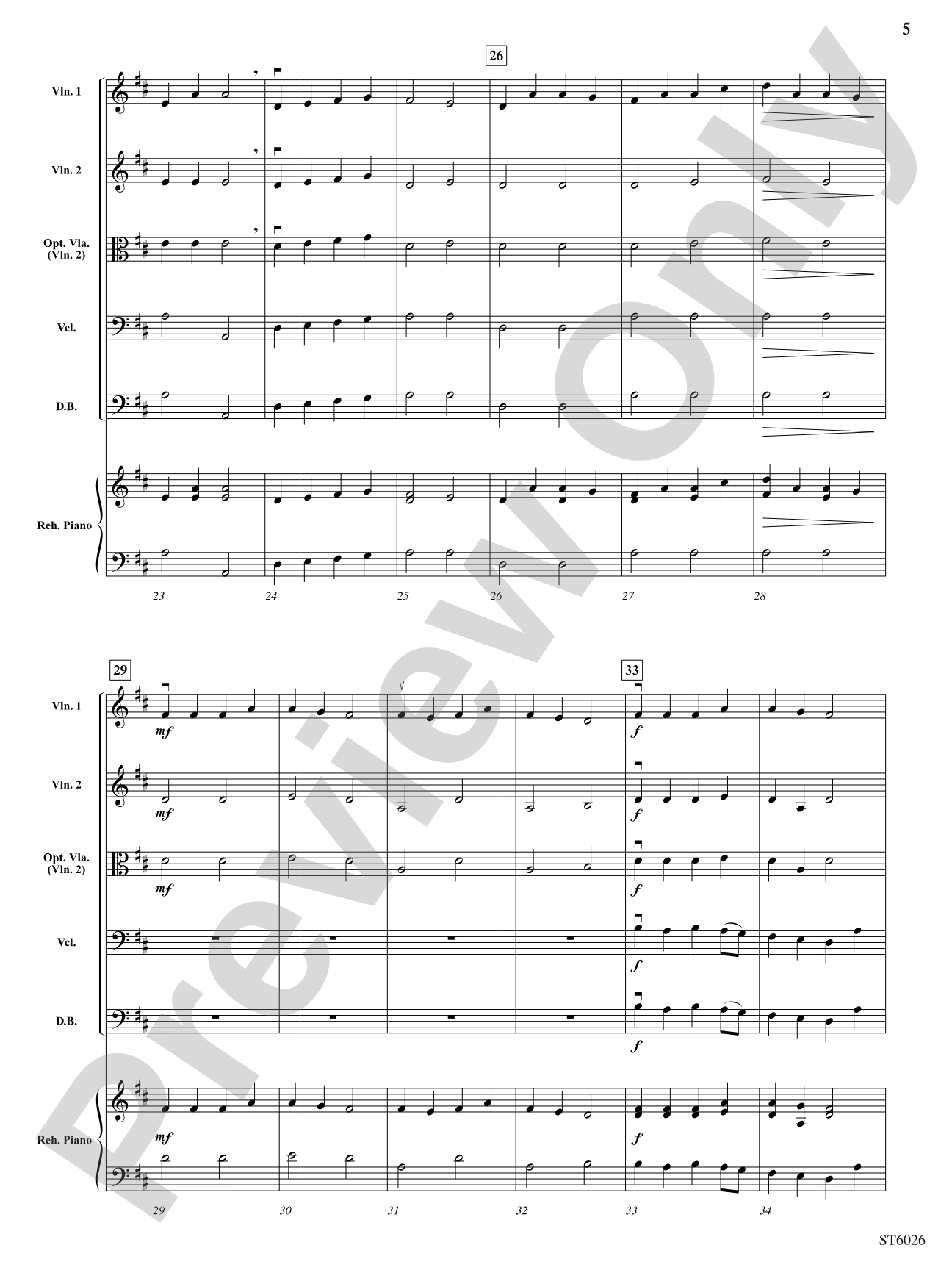 Angels We Have Heard on High: String Orchestra Conductor Score & Parts