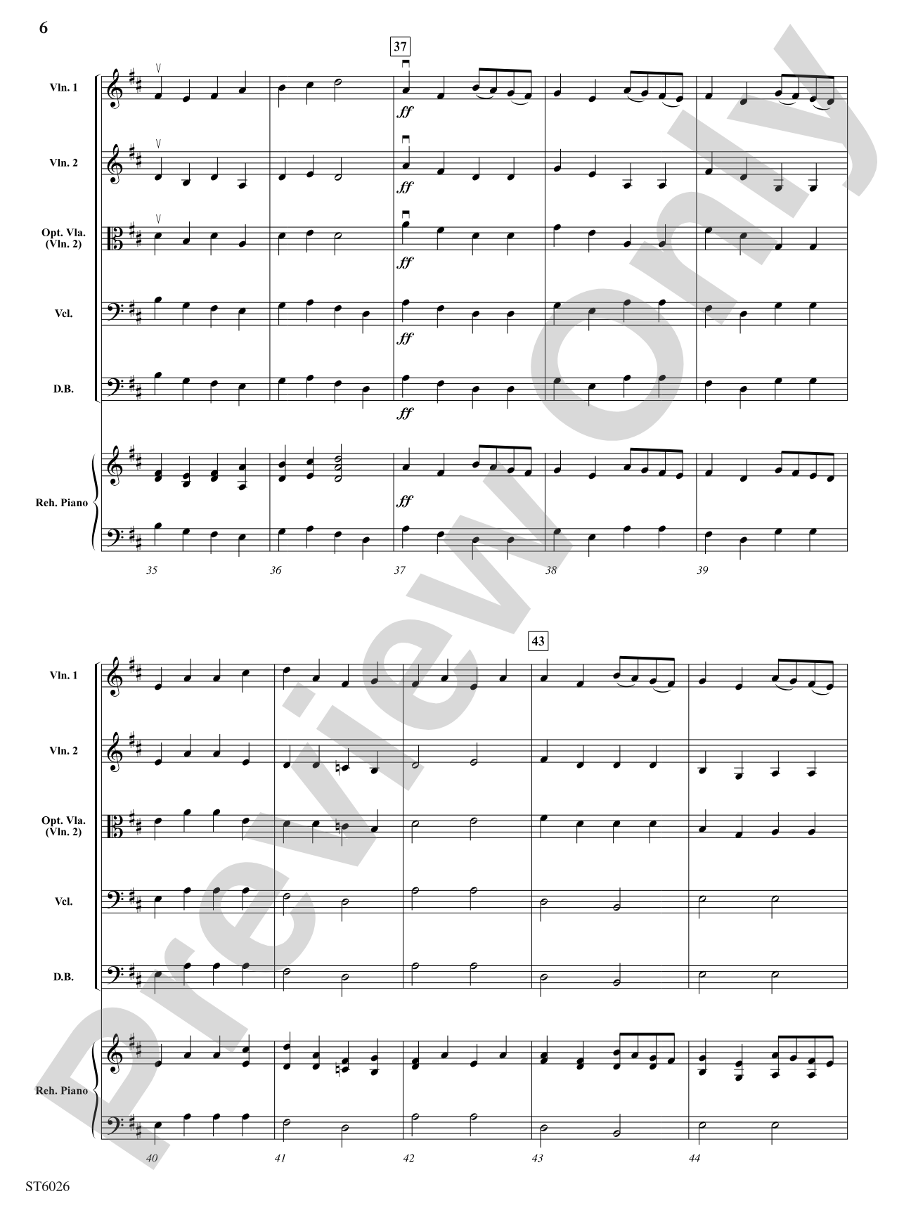 Angels We Have Heard on High: String Orchestra Conductor Score & Parts
