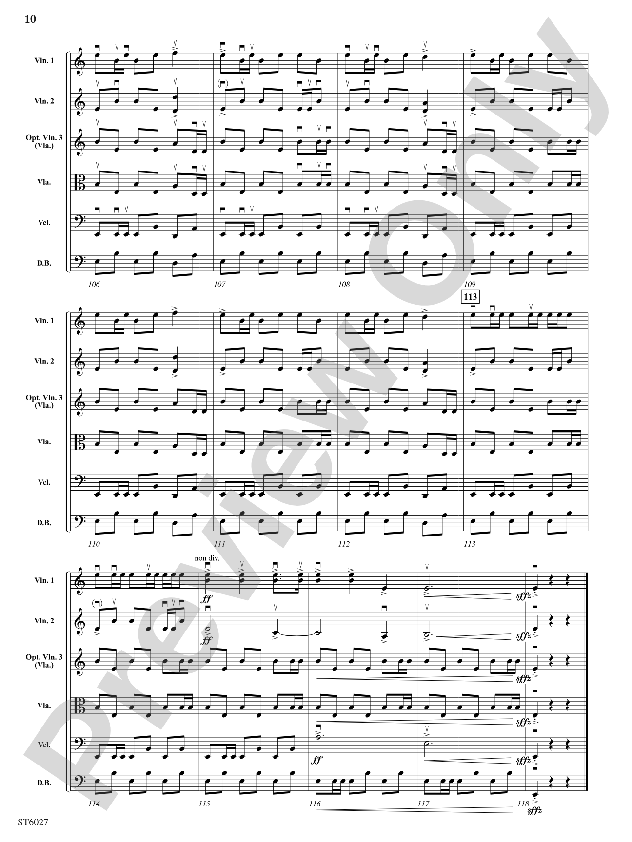 Arabian Dreams: String Orchestra Conductor Score & Parts