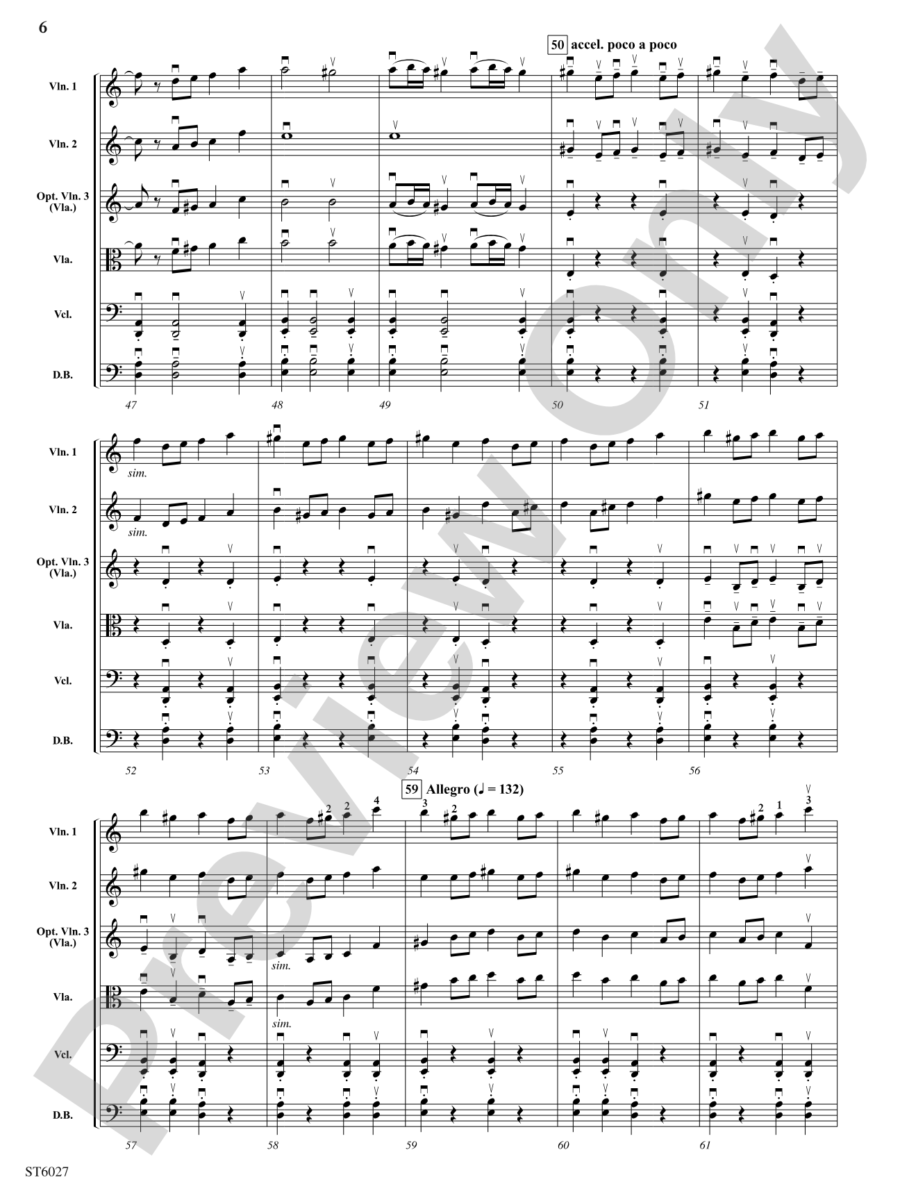 Arabian Dreams: String Orchestra Conductor Score & Parts