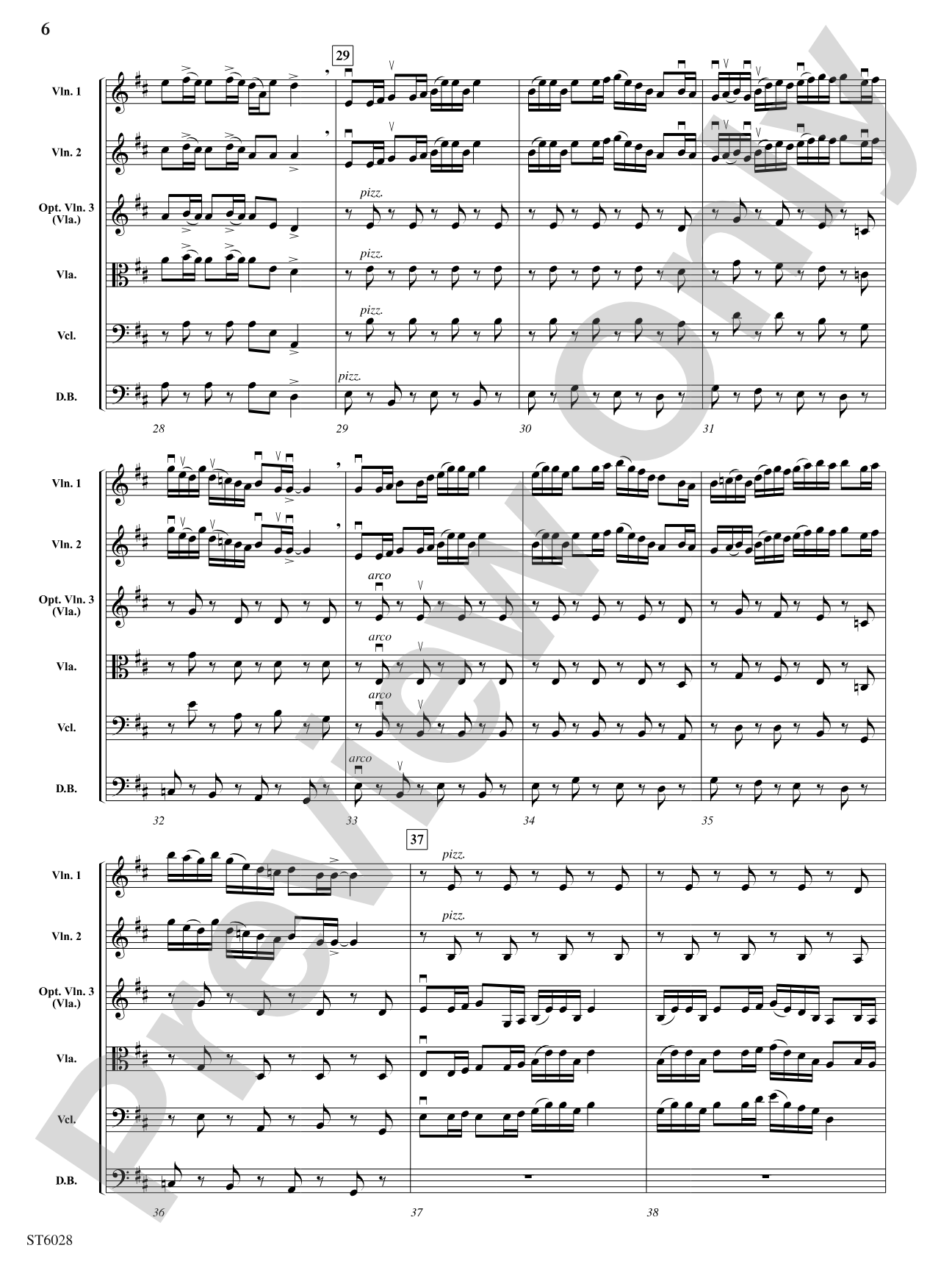 Blue-Fire Fiddler: Score