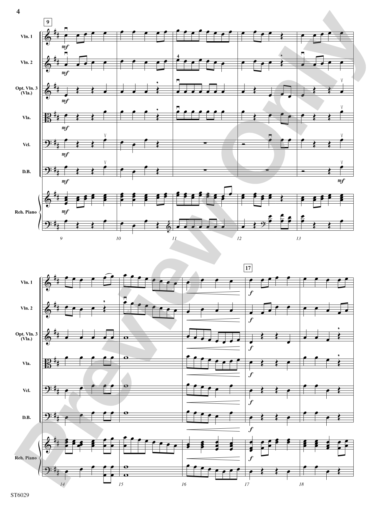Regal Procession: String Orchestra Conductor Score & Parts