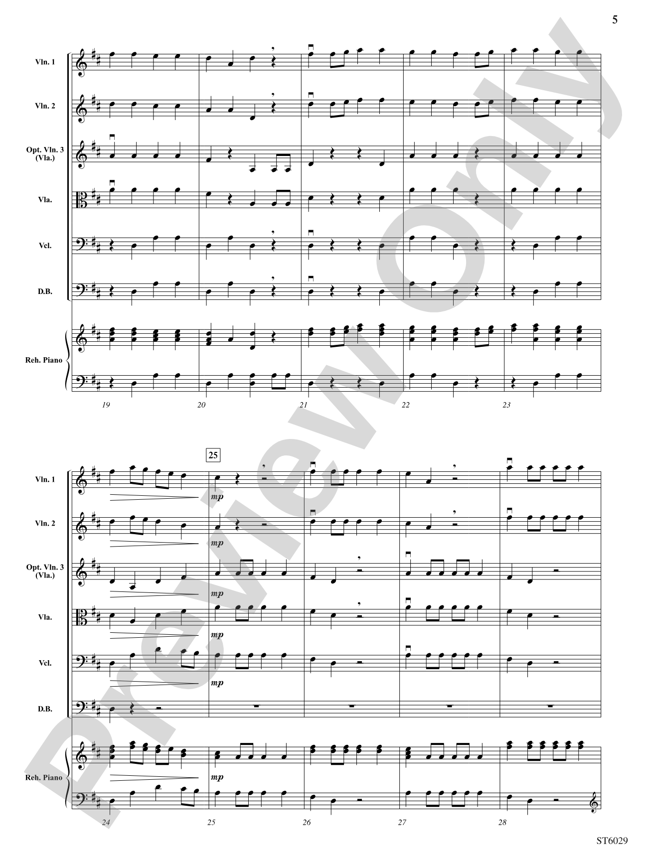 Regal Procession: String Orchestra Conductor Score & Parts