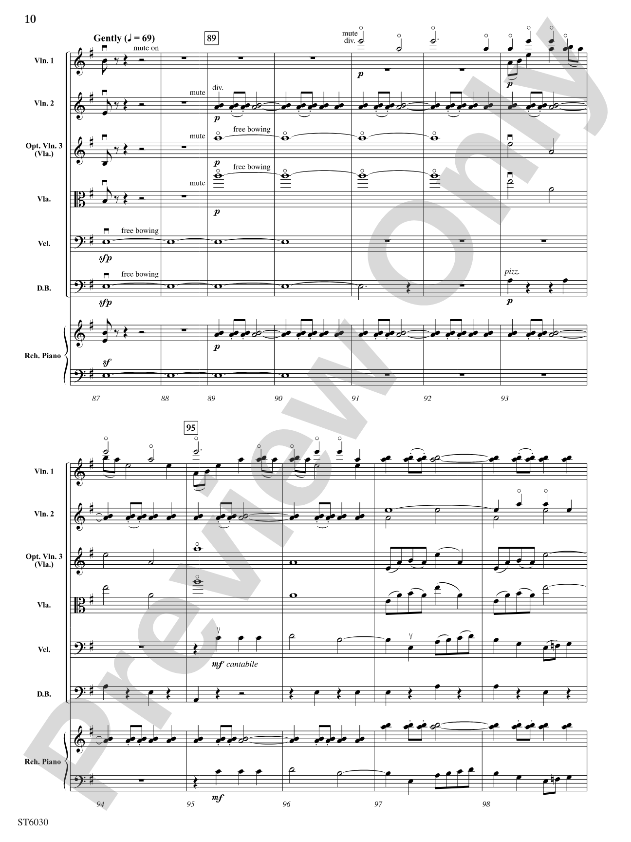 Danse Infernale: String Orchestra Conductor Score & Parts