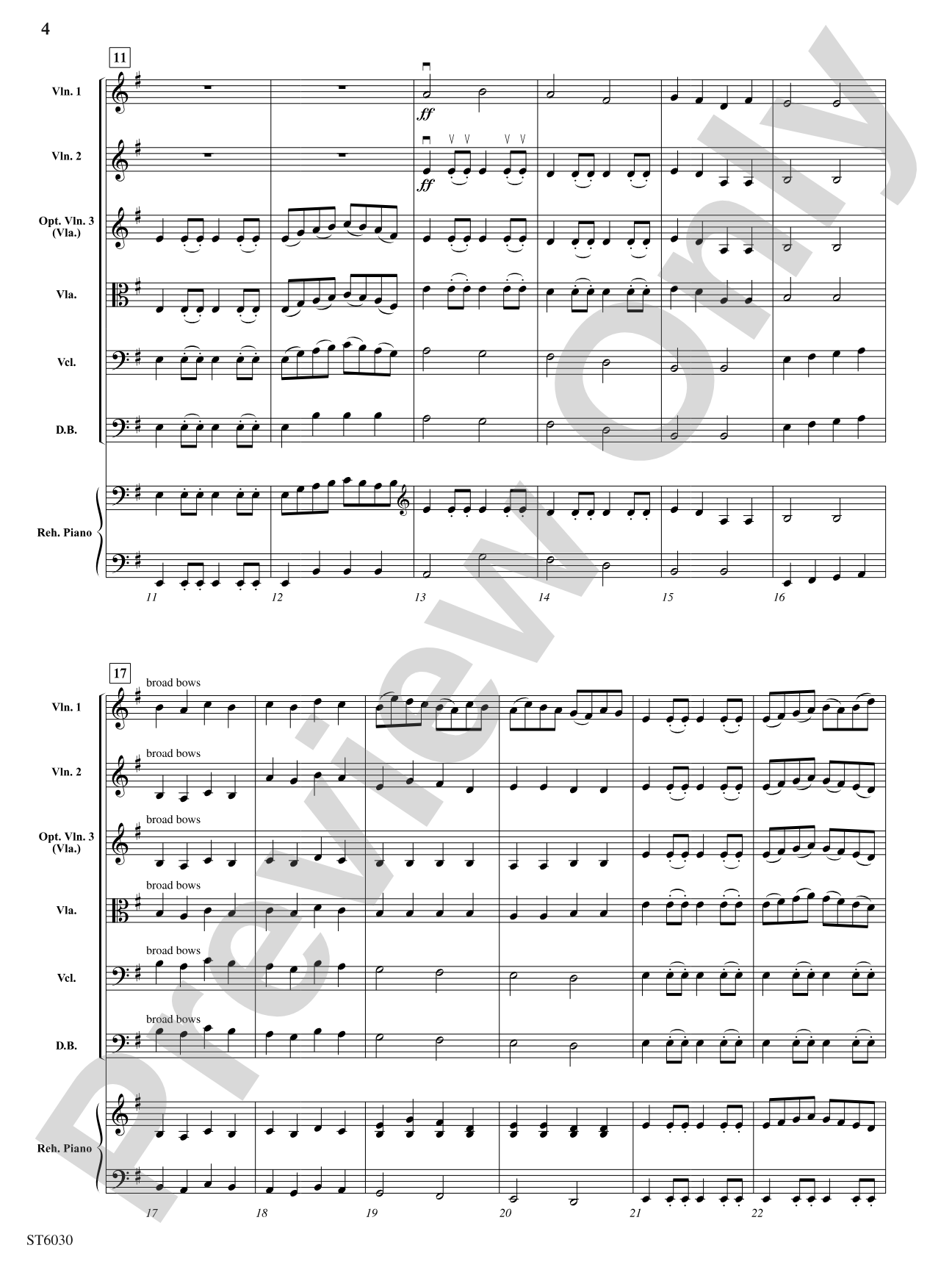 Danse Infernale: String Orchestra Conductor Score & Parts