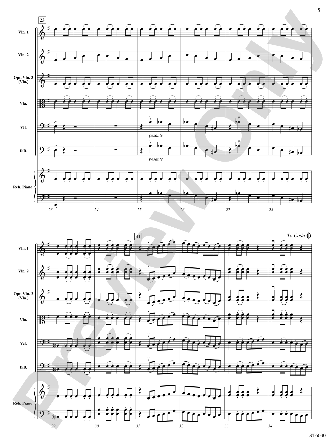 Danse Infernale: String Orchestra Conductor Score & Parts