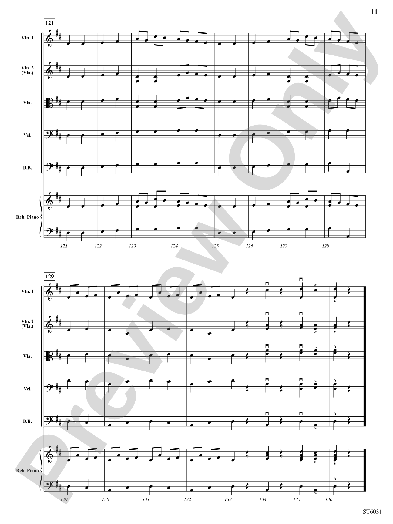 Yes! I Can Can: String Orchestra Conductor Score & Parts