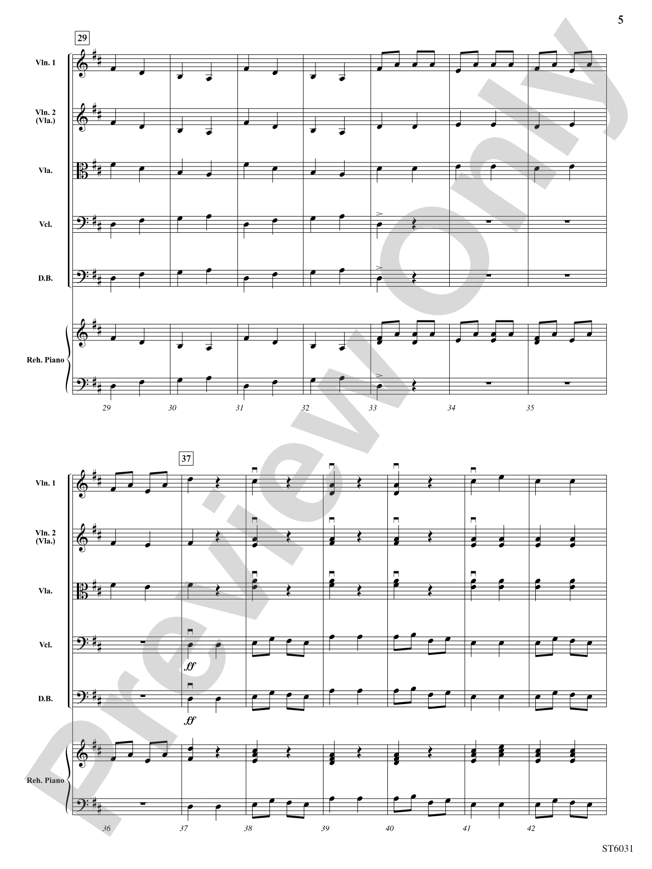 Yes! I Can Can: String Orchestra Conductor Score & Parts