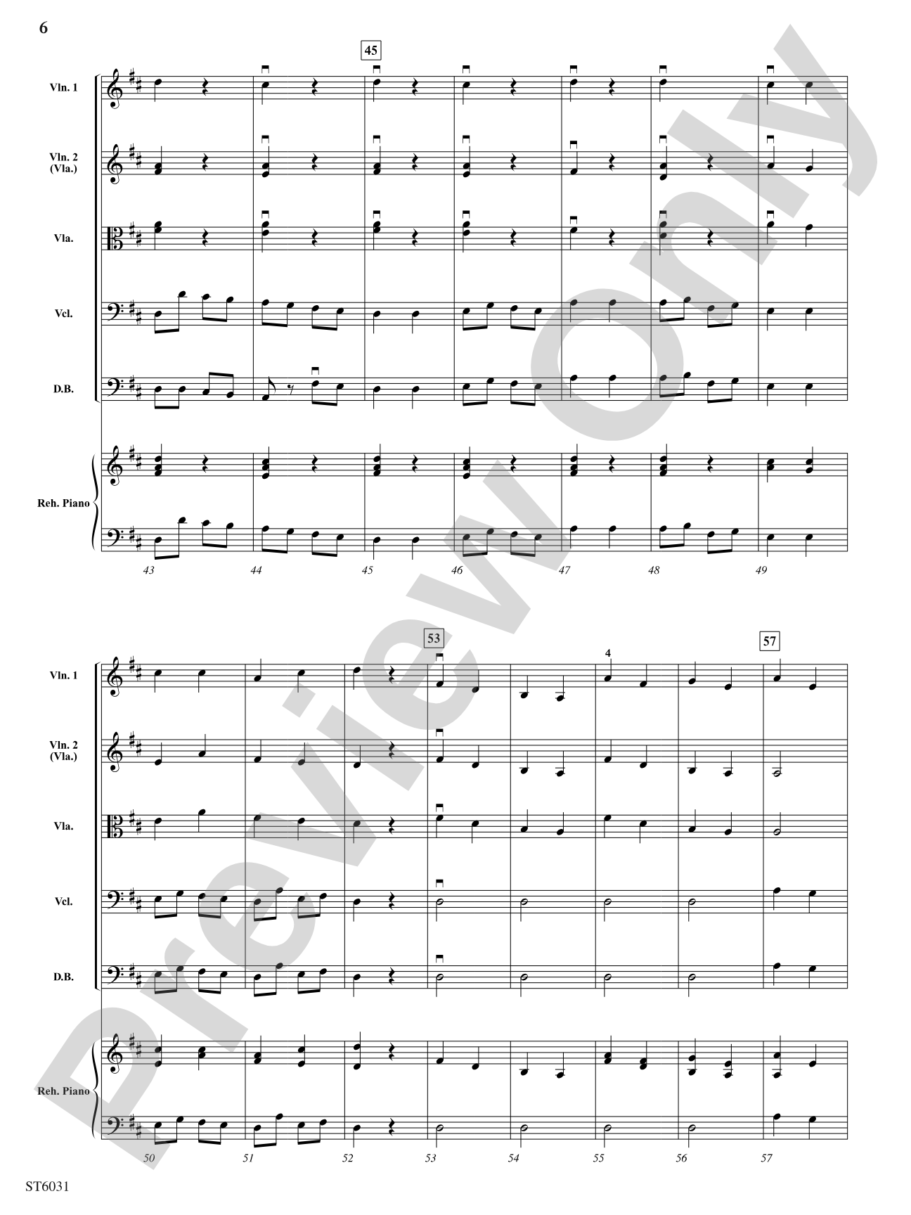 Yes! I Can Can: String Orchestra Conductor Score & Parts