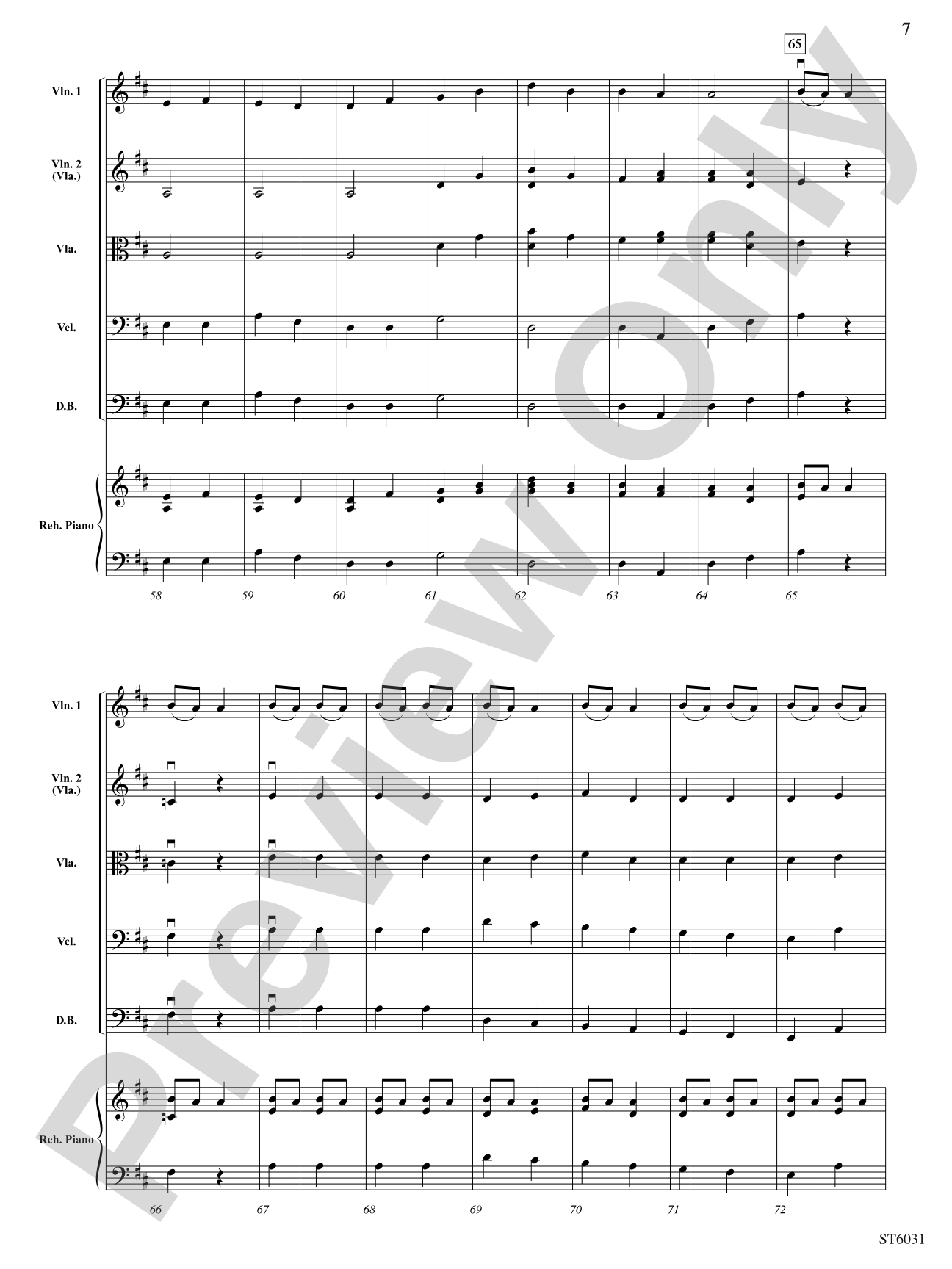 Yes! I Can Can: String Orchestra Conductor Score & Parts