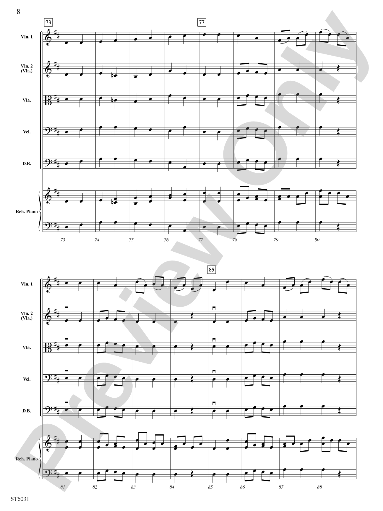 Yes! I Can Can: String Orchestra Conductor Score & Parts