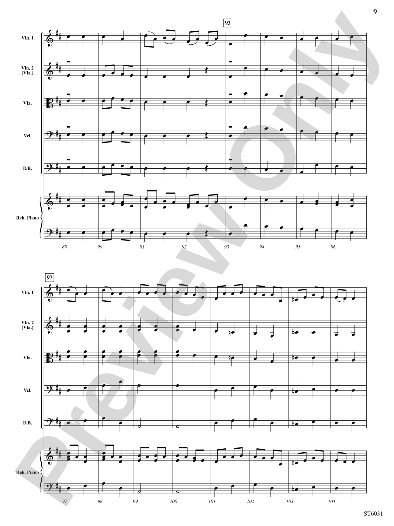 Yes! I Can Can: String Orchestra Conductor Score & Parts