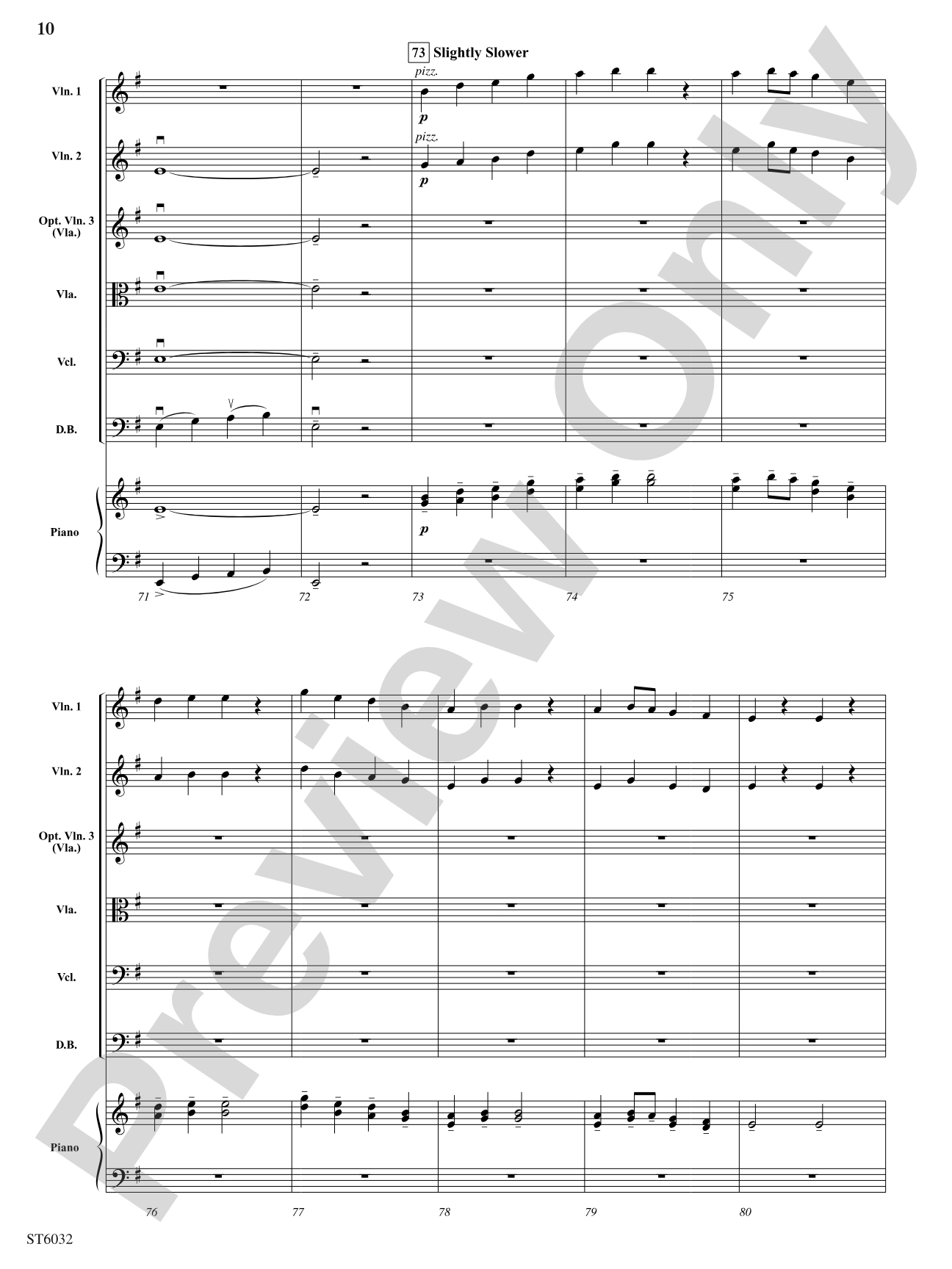 Dragon Dances: Score