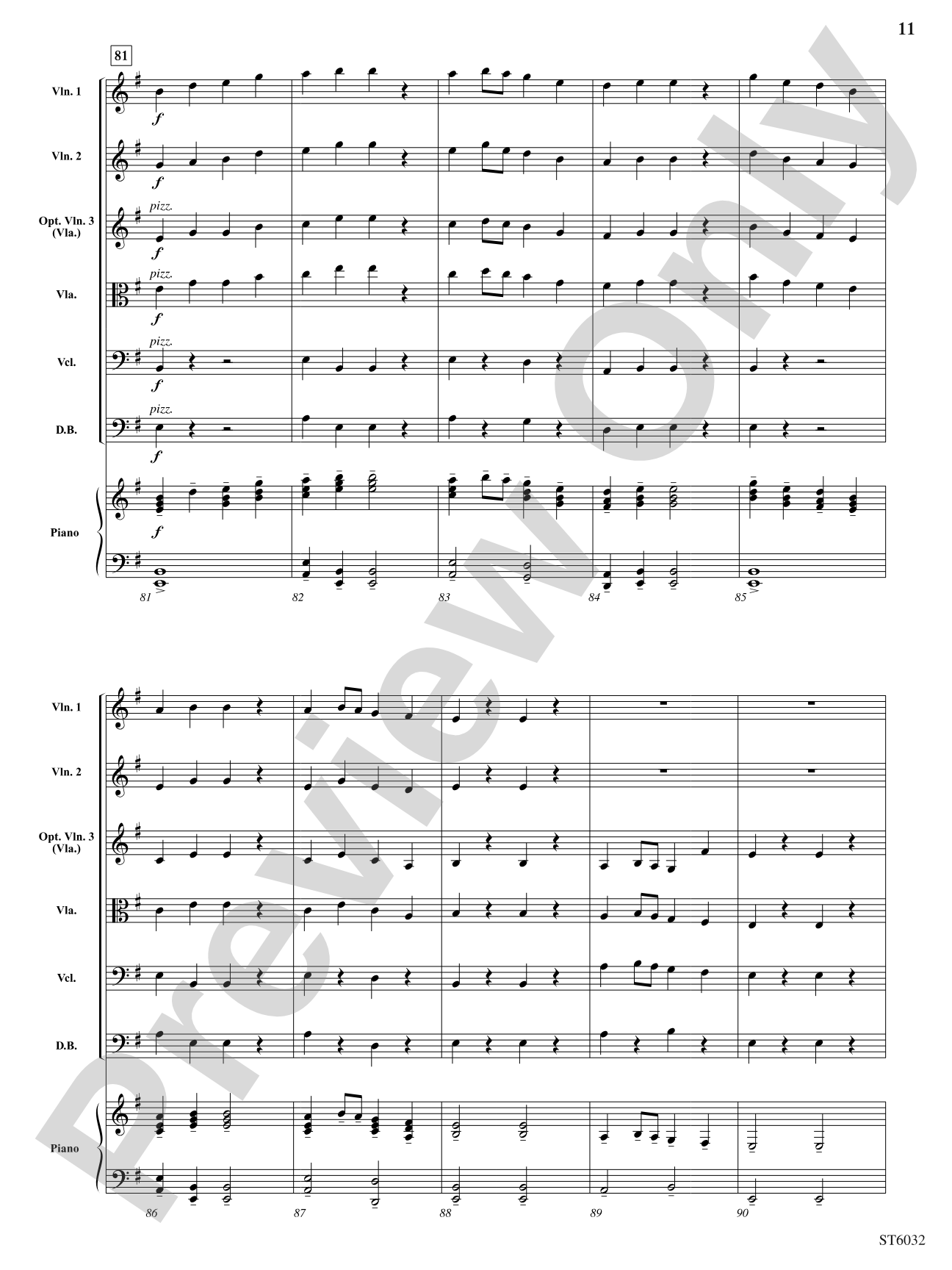 Dragon Dances: Score