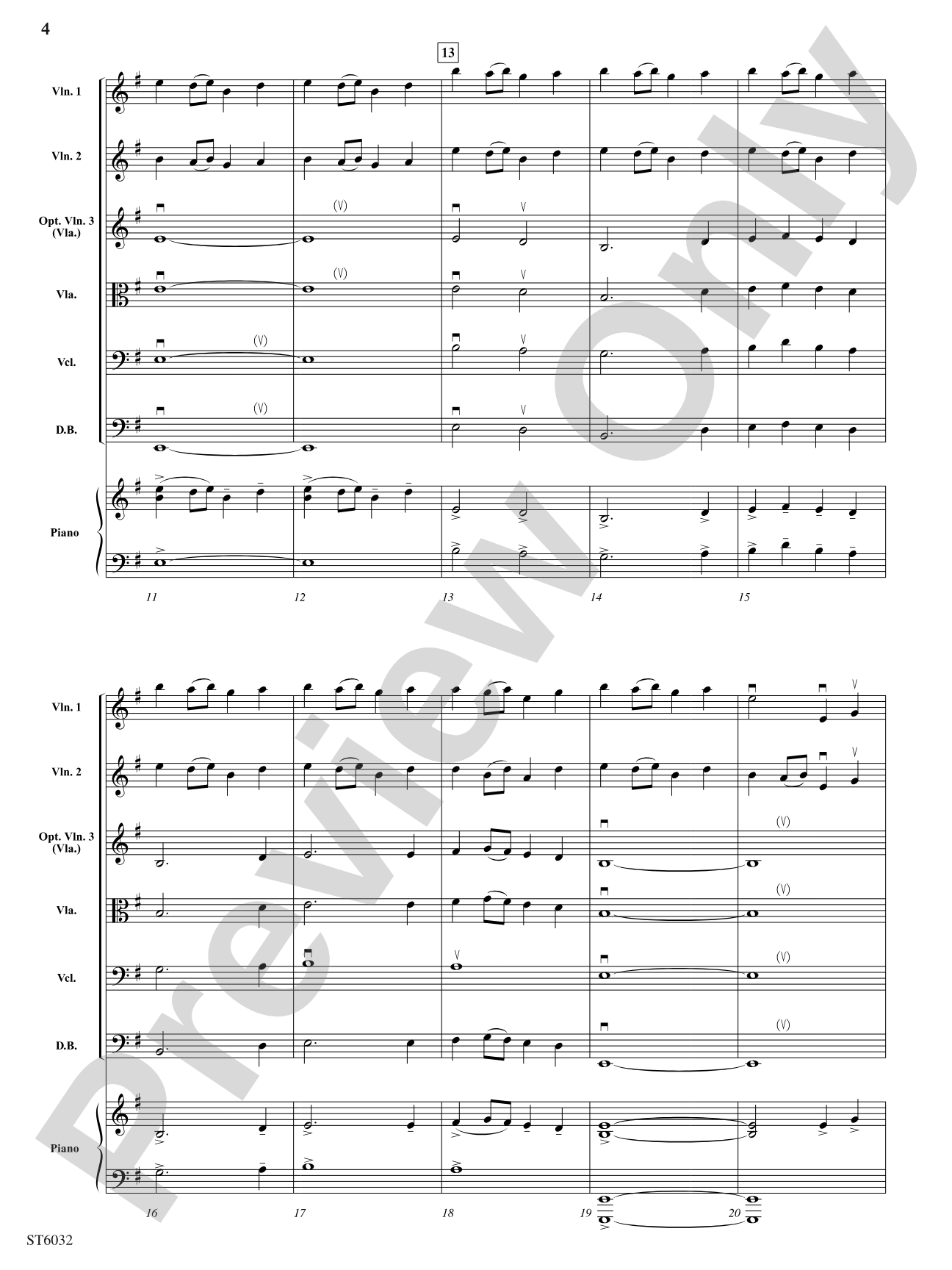 Dragon Dances: Score