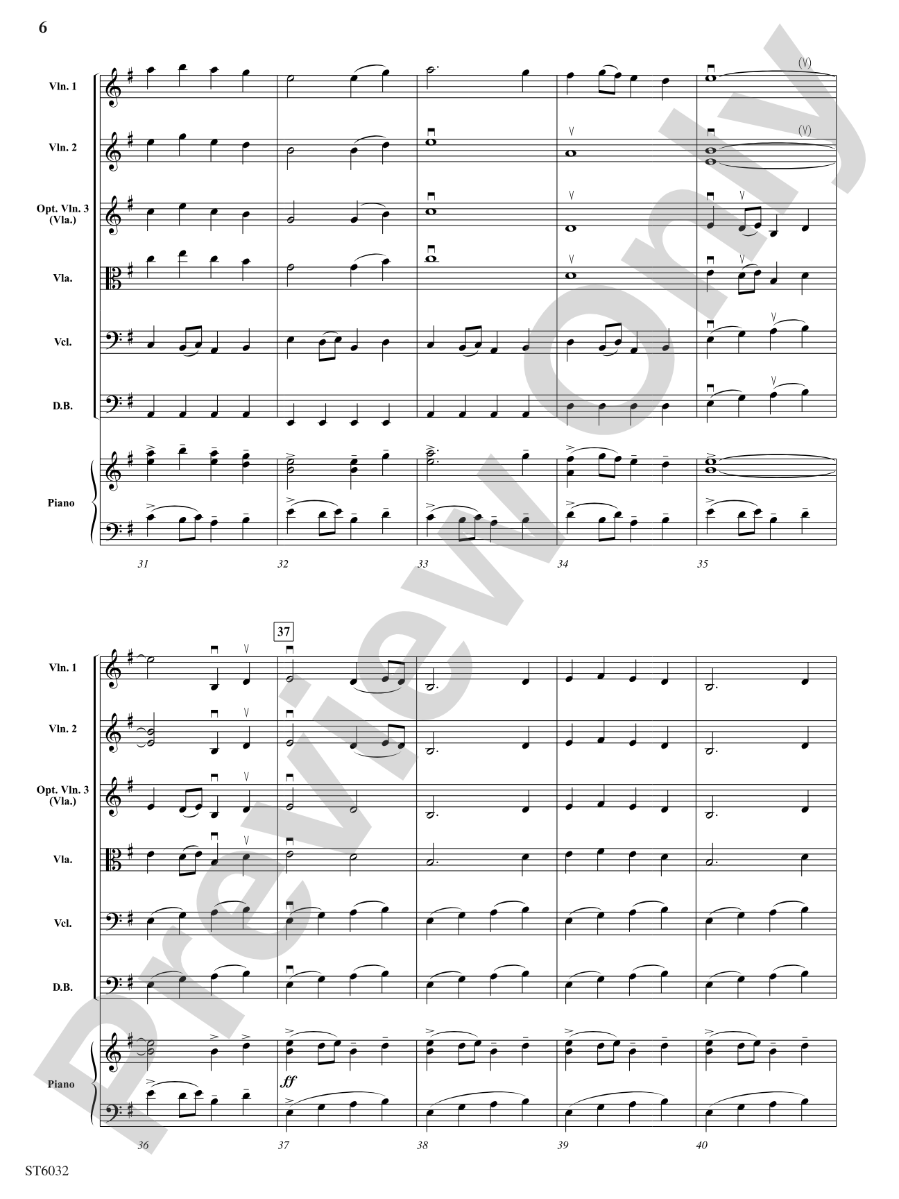 Dragon Dances: Score