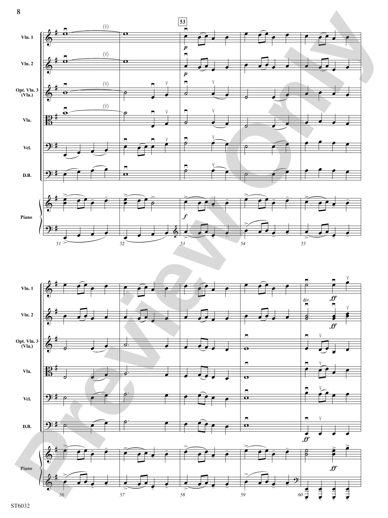 Dragon Dances: Score