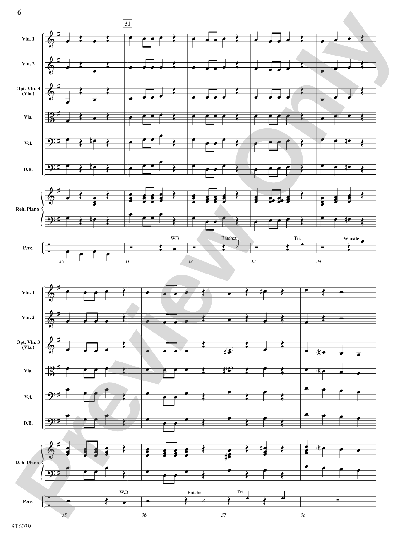 Pizzicato Parade: String Orchestra Conductor Score & Parts