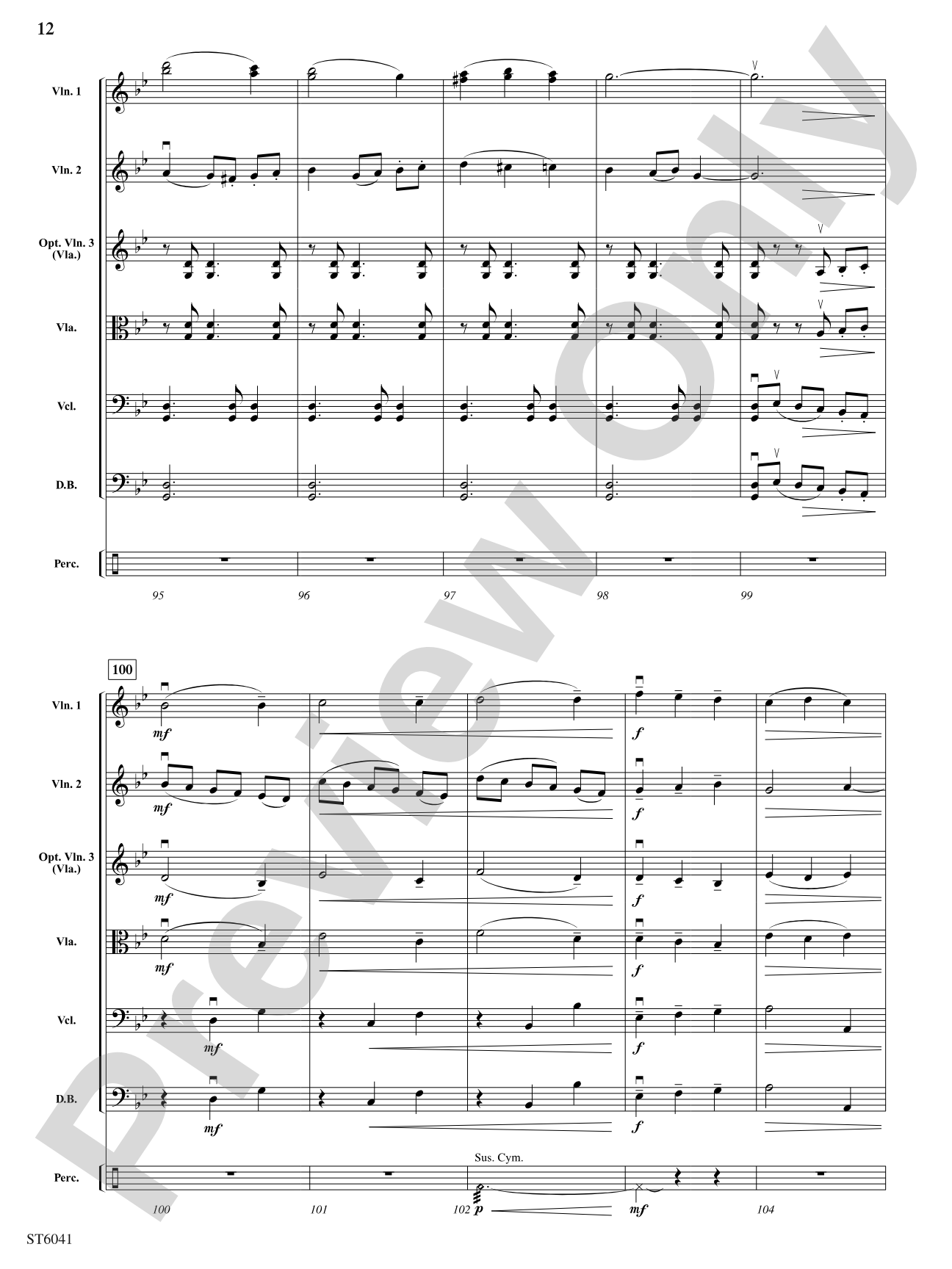 The Journey of the Magi: String Orchestra Conductor Score & Parts