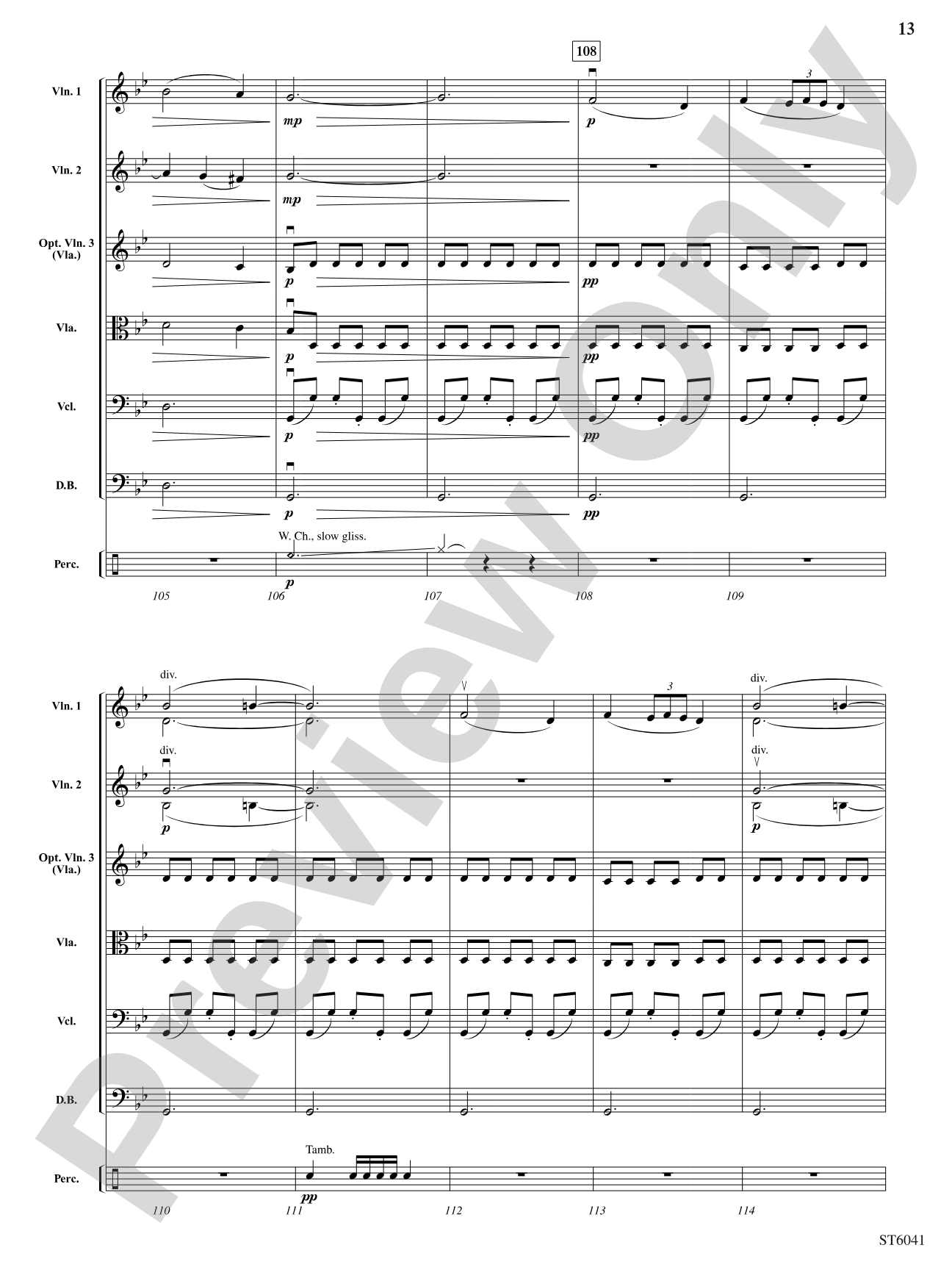 The Journey of the Magi: String Orchestra Conductor Score & Parts