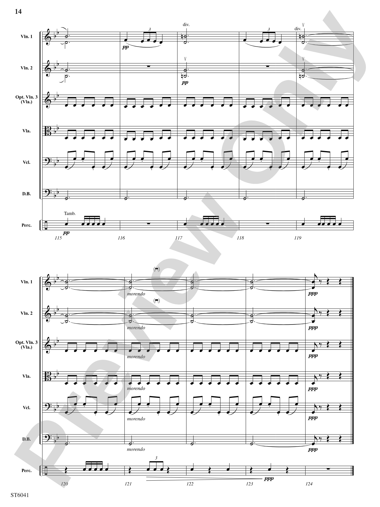 The Journey of the Magi: String Orchestra Conductor Score & Parts