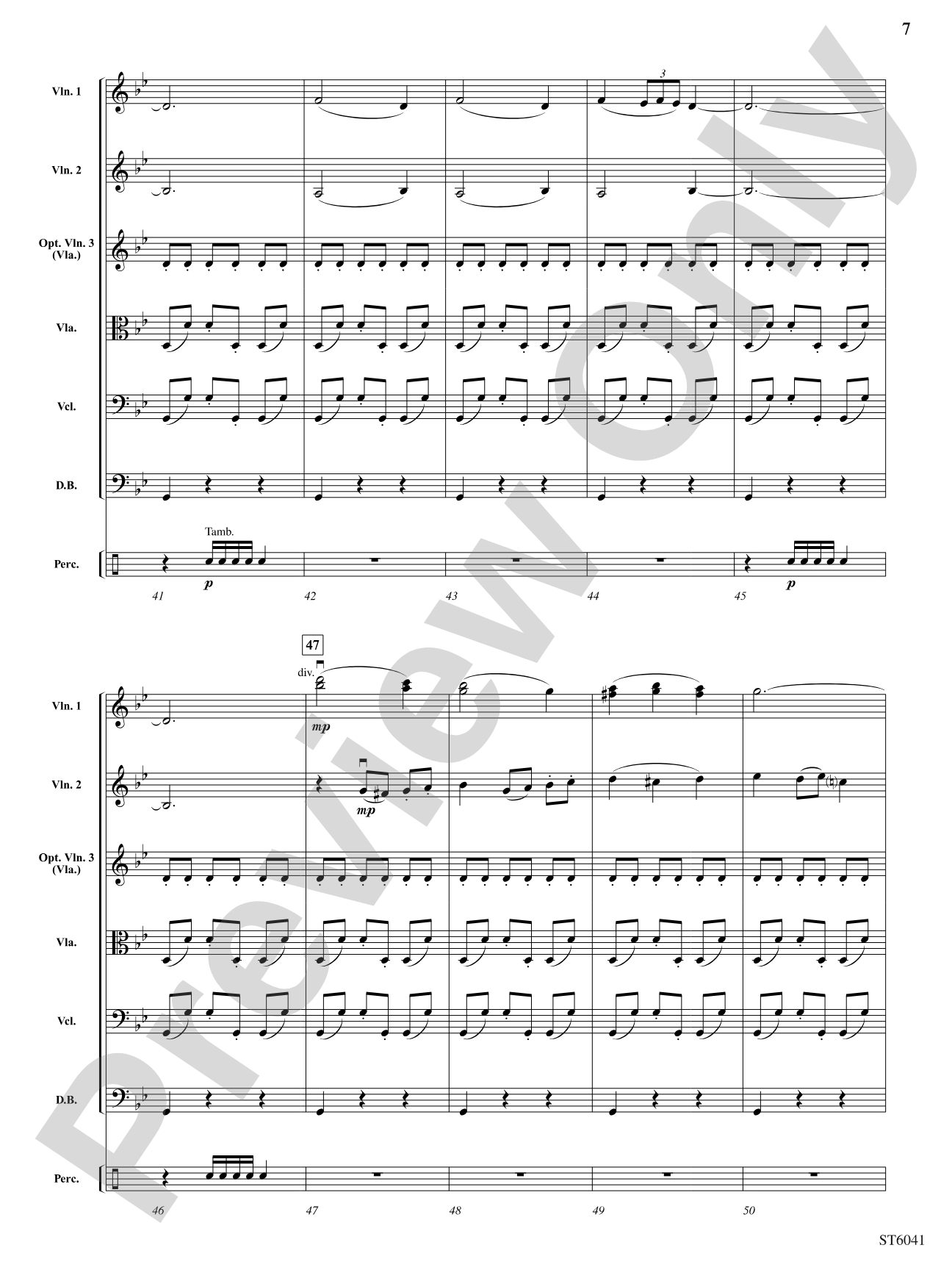 The Journey of the Magi: String Orchestra Conductor Score & Parts