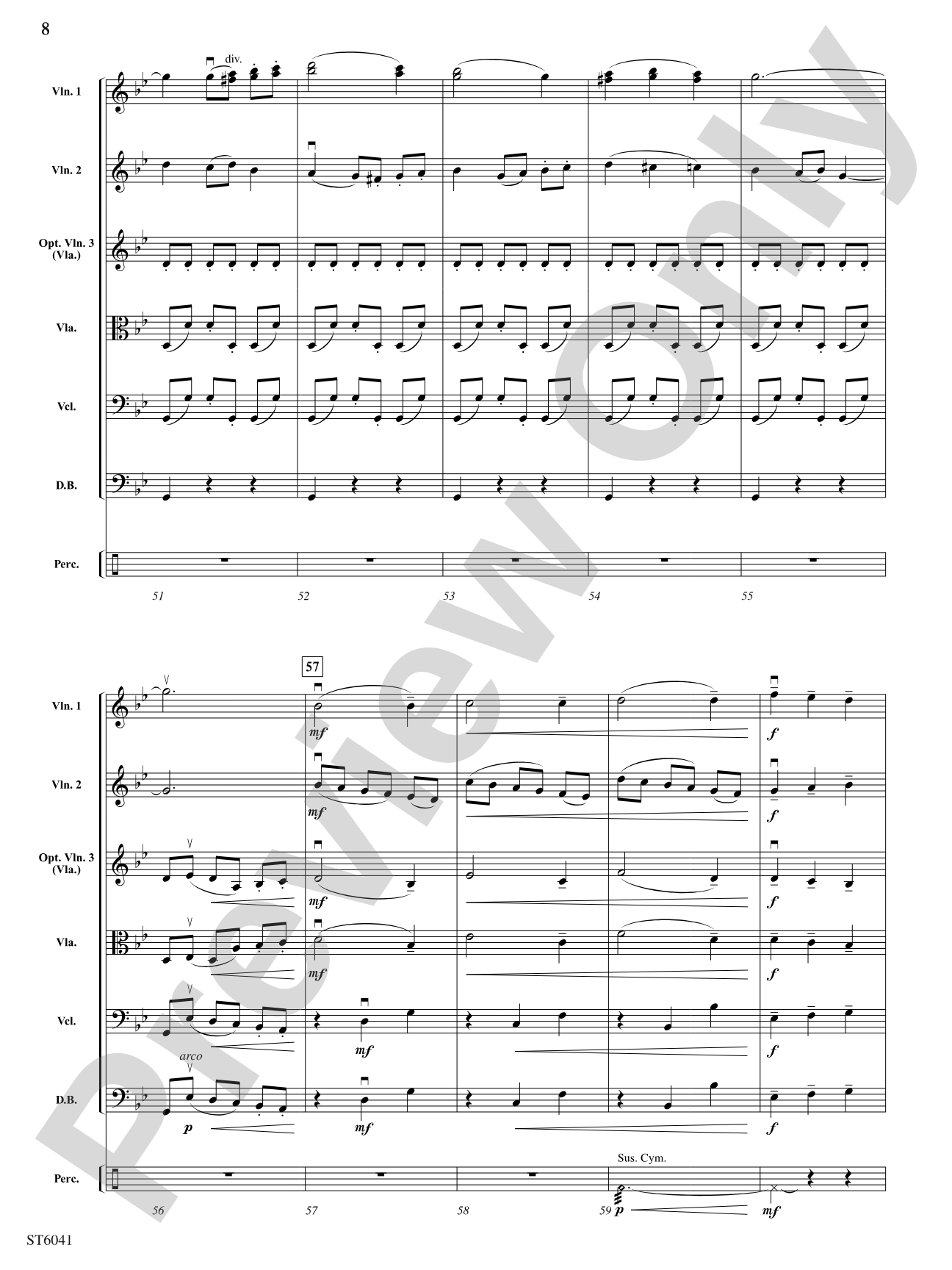 The Journey of the Magi: String Orchestra Conductor Score & Parts