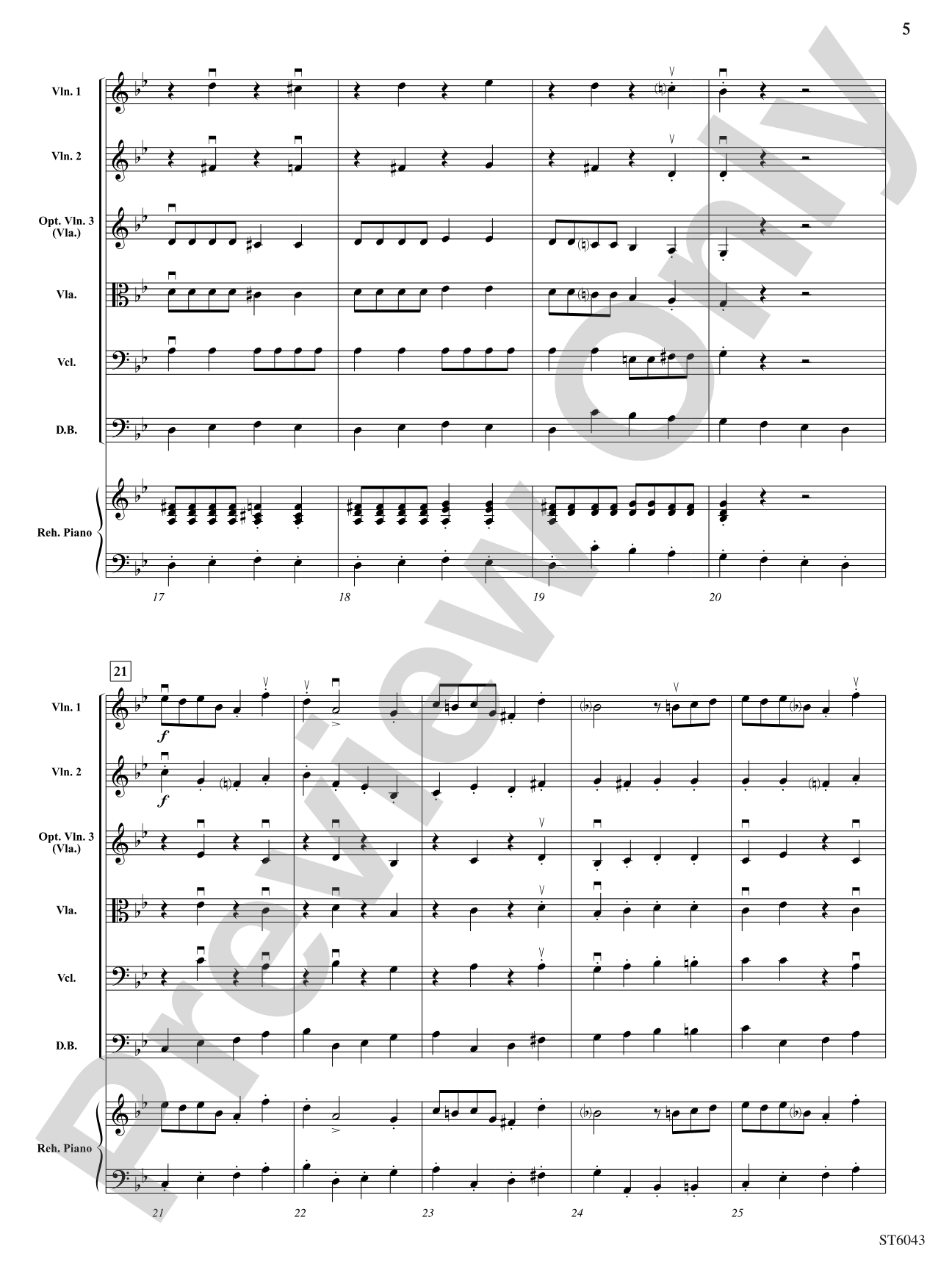 The Creepy Crawl: String Orchestra Conductor Score & Parts