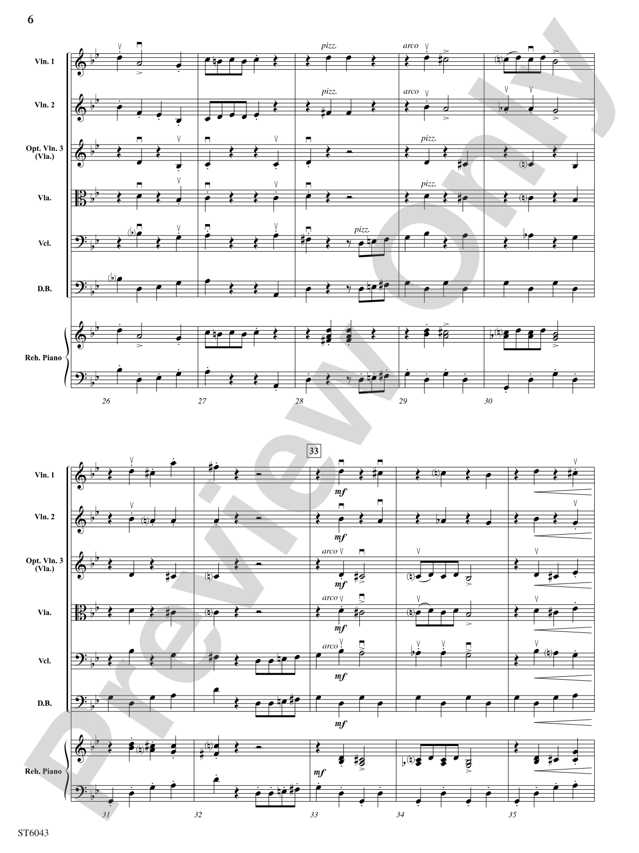 The Creepy Crawl: String Orchestra Conductor Score & Parts