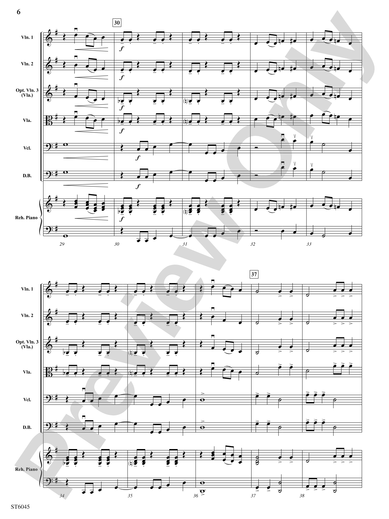Rock-a My Soul: String Orchestra Conductor Score & Parts