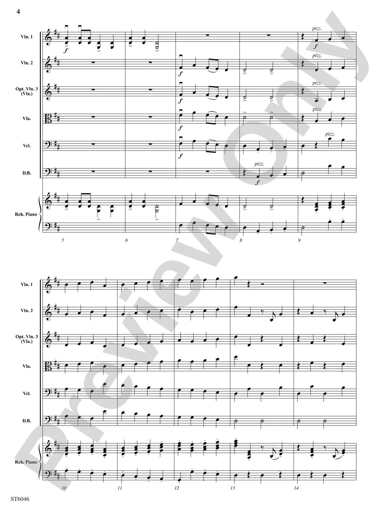 Li'l Liza Jane: String Orchestra Conductor Score & Parts