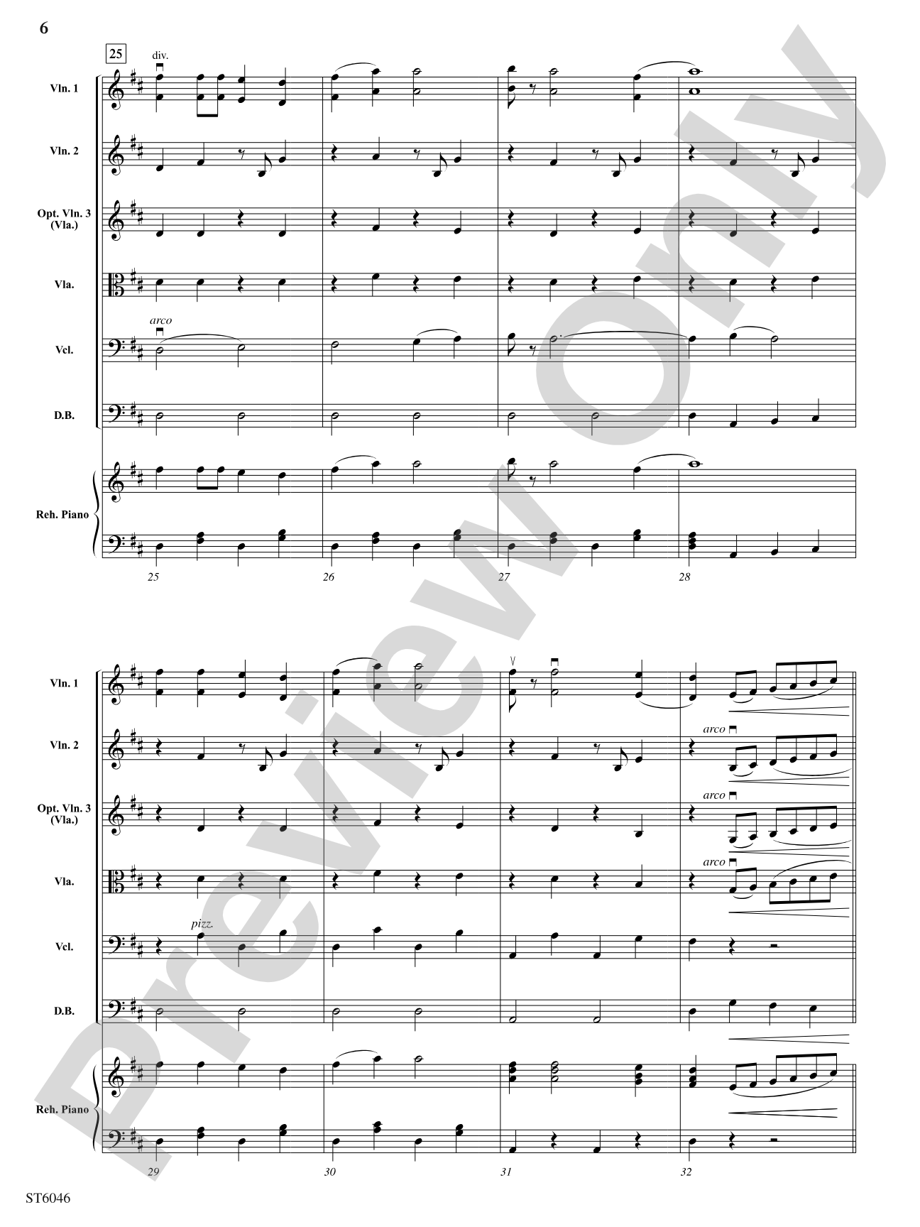 Li'l Liza Jane: String Orchestra Conductor Score & Parts