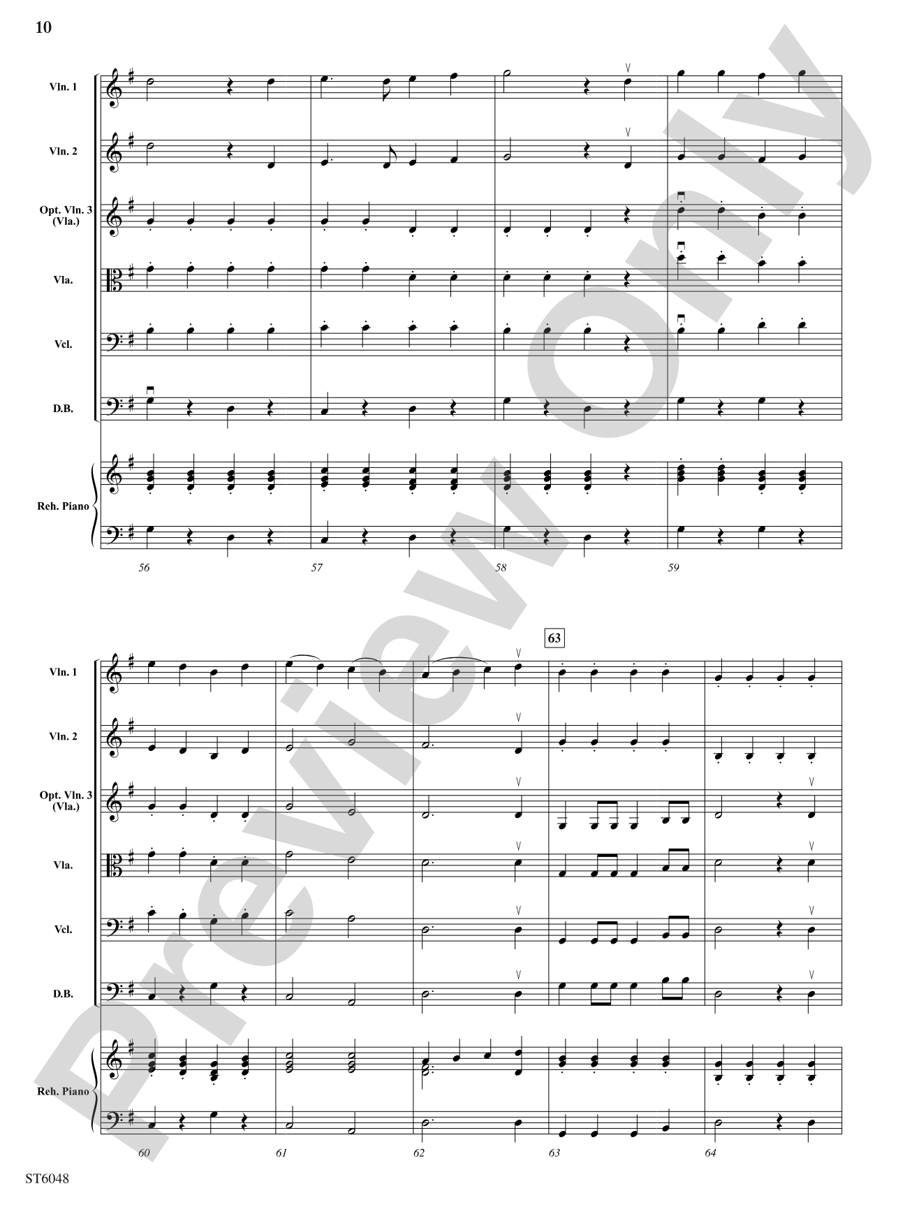 A Capital Ship: String Orchestra Conductor Score & Parts