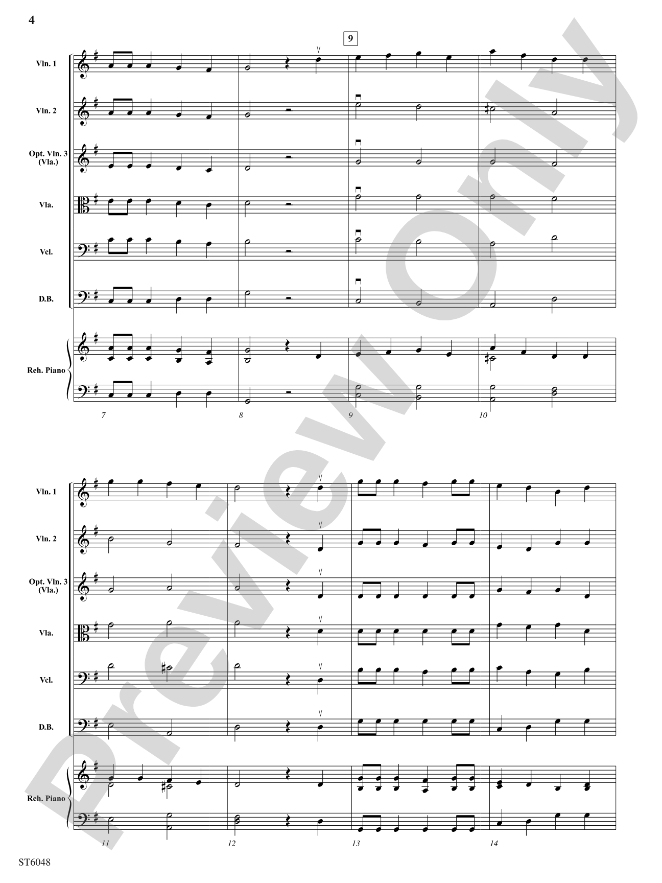 A Capital Ship: String Orchestra Conductor Score & Parts