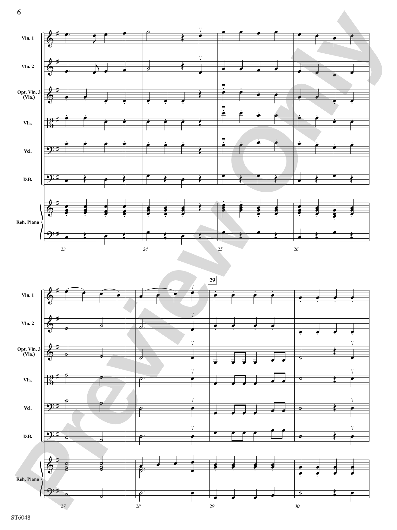 A Capital Ship: String Orchestra Conductor Score & Parts