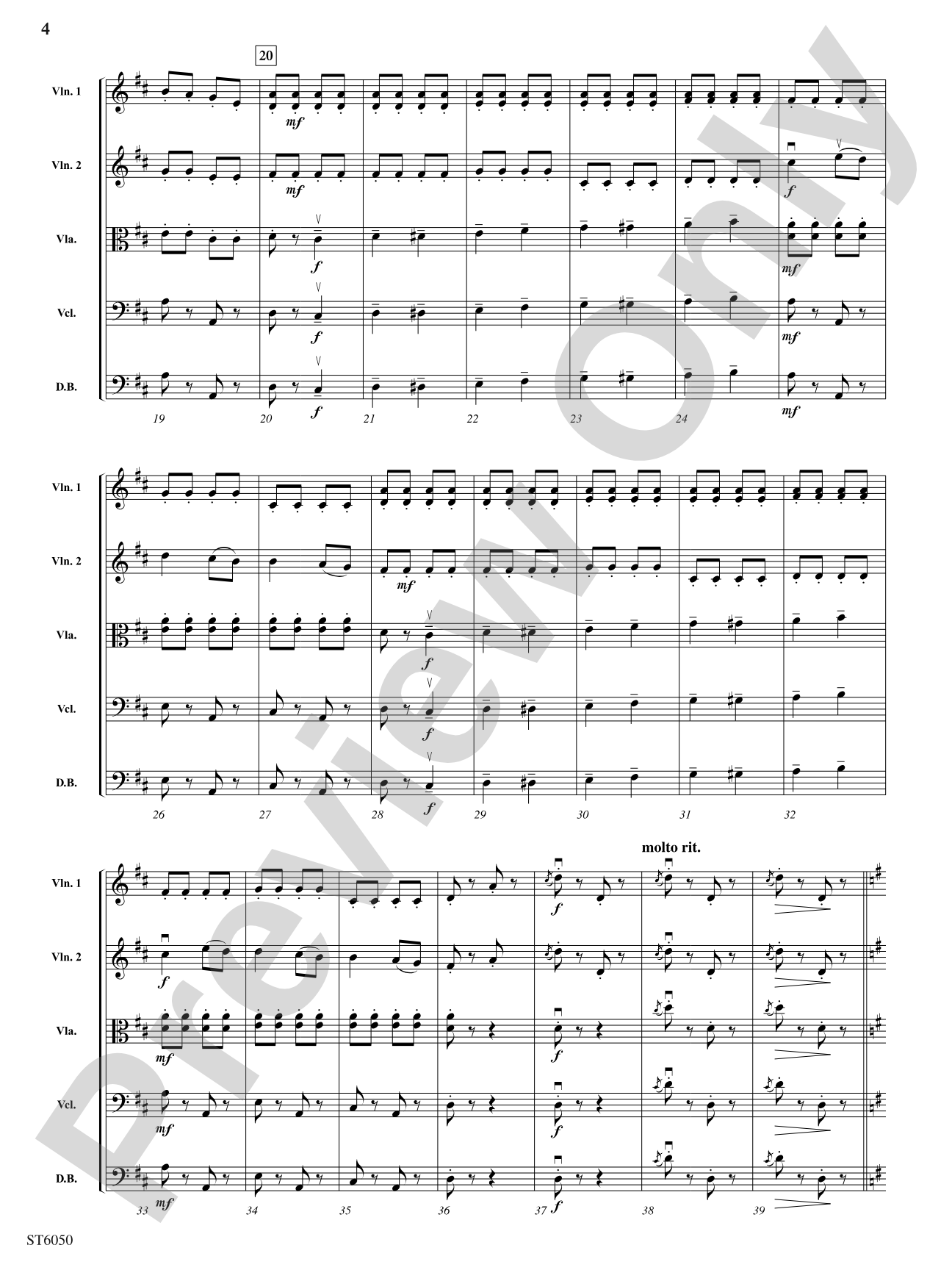 The Best of the Ballet: String Orchestra Conductor Score & Parts