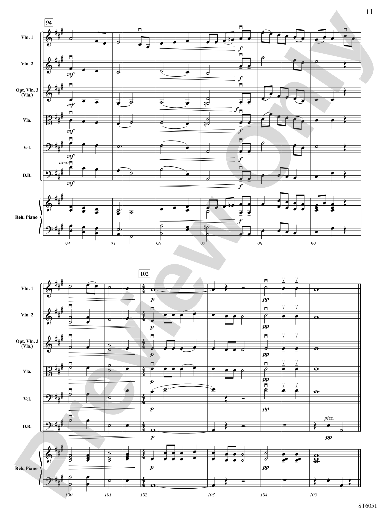 World Lullabies from A to Zzzzz...: String Orchestra Conductor Score & Parts