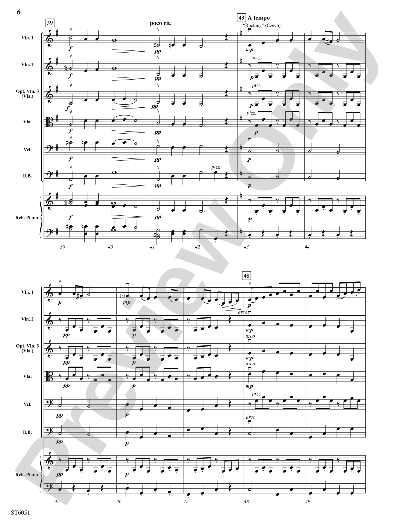 World Lullabies from A to Zzzzz...: String Orchestra Conductor Score & Parts