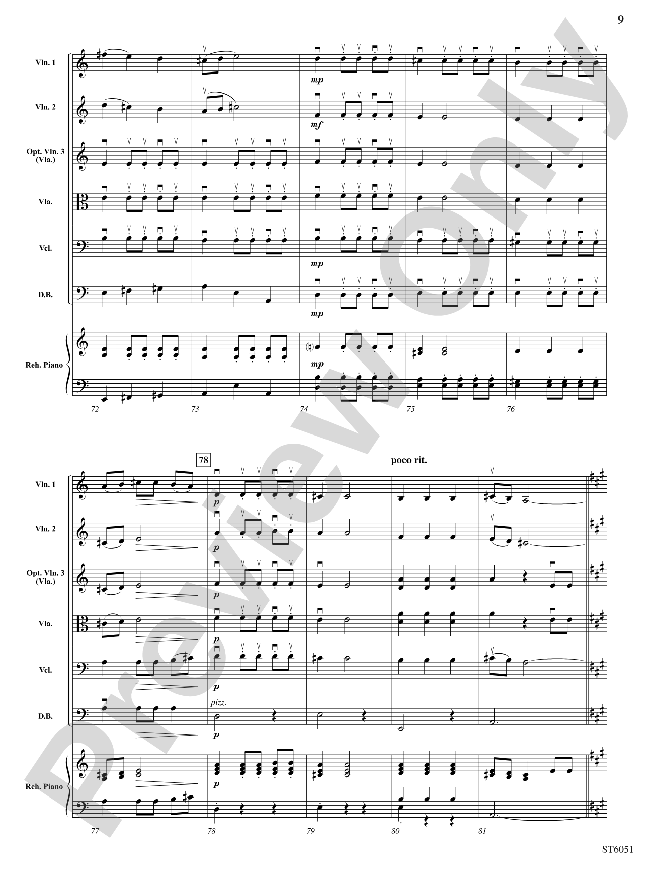 World Lullabies from A to Zzzzz...: String Orchestra Conductor Score & Parts
