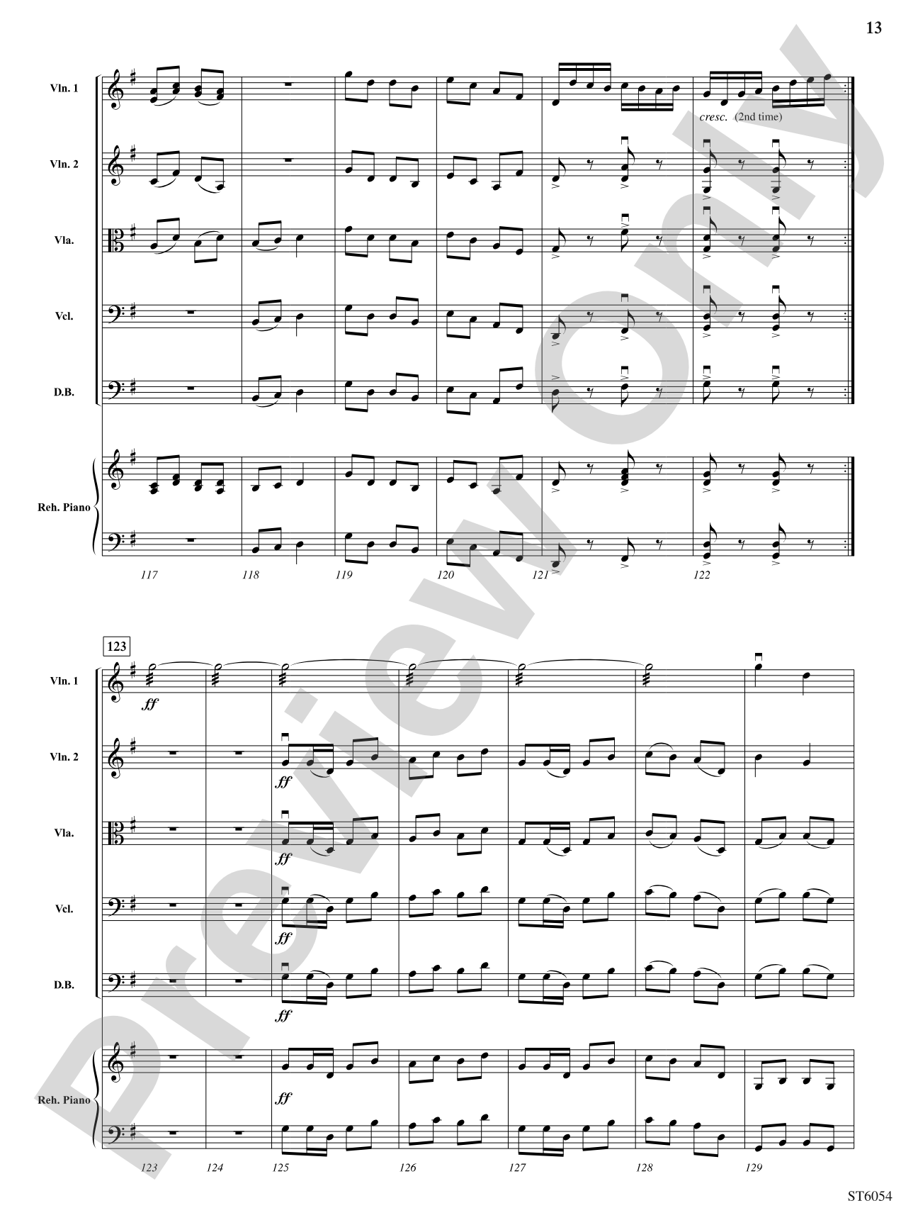 Canadian Legend: Score