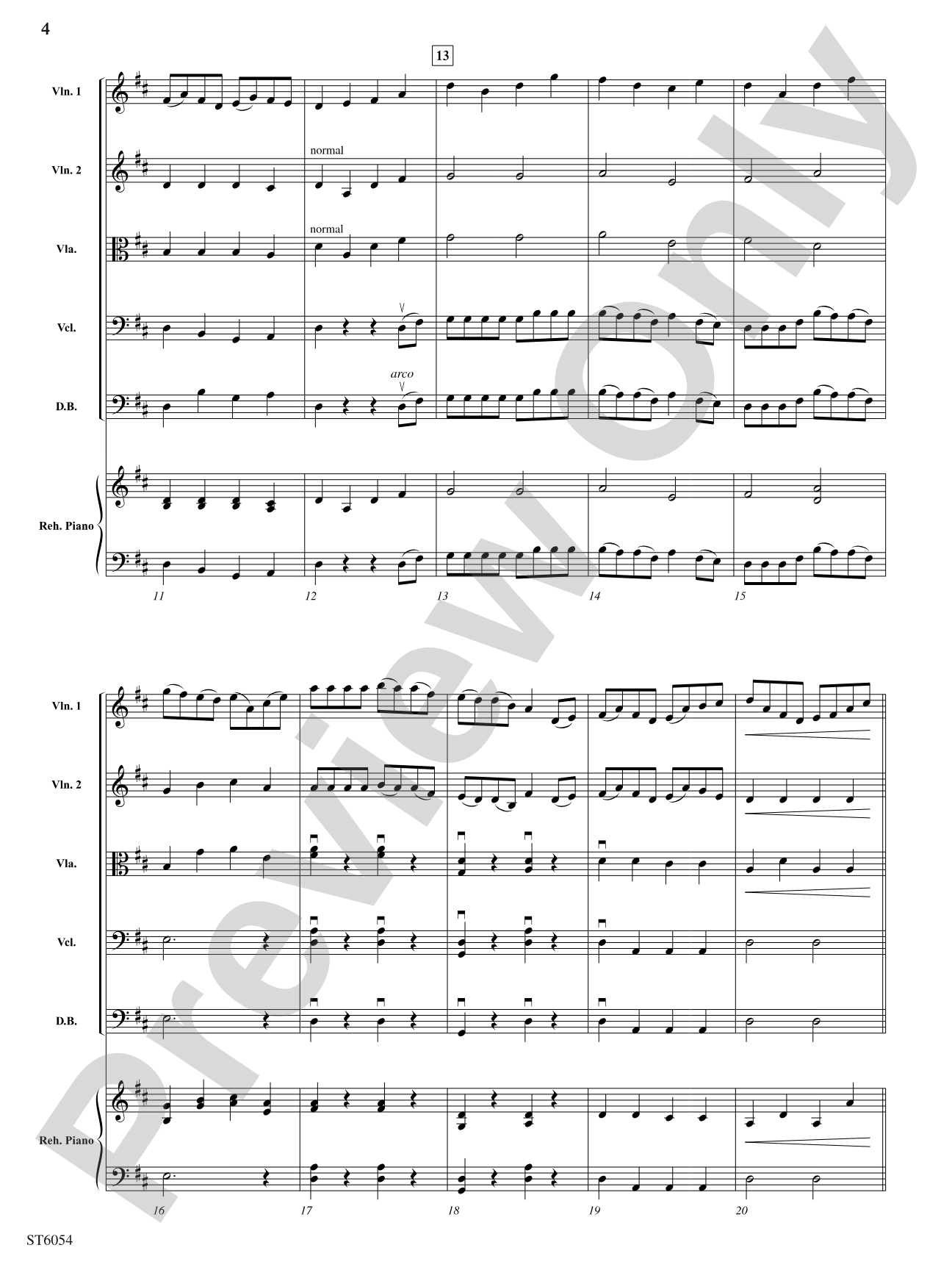 Canadian Legend: Score