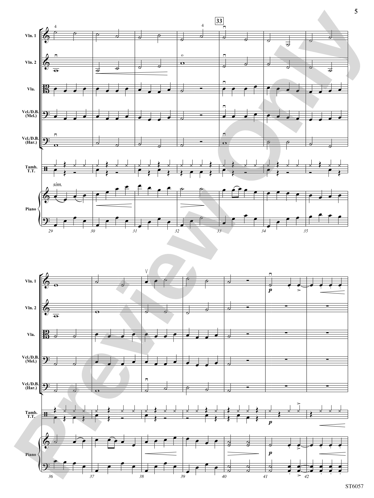 Goblin Feast: String Orchestra Conductor Score & Parts