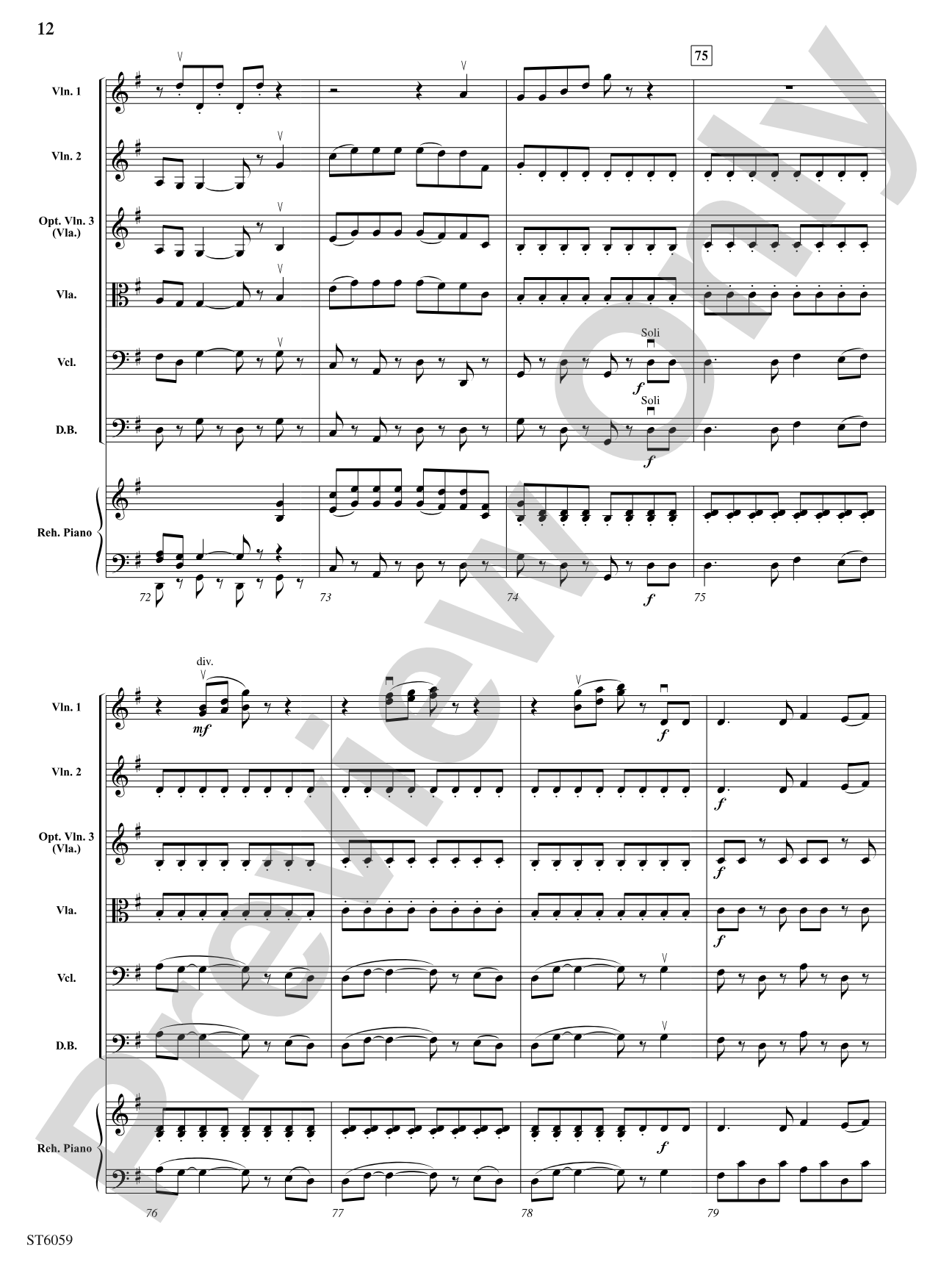 American Heritage Suite No. 1: String Orchestra Conductor Score & Parts