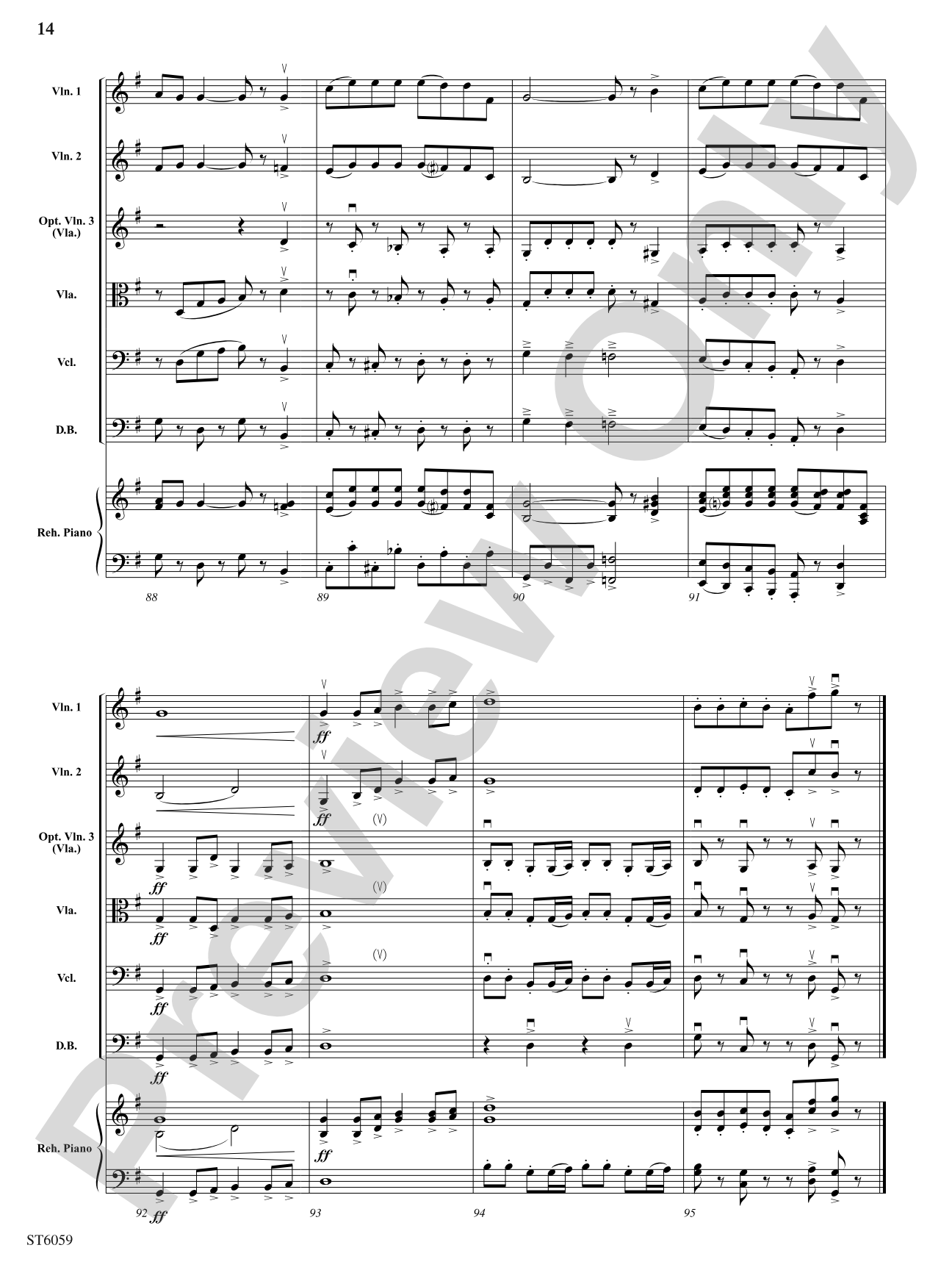 American Heritage Suite No. 1: String Orchestra Conductor Score & Parts